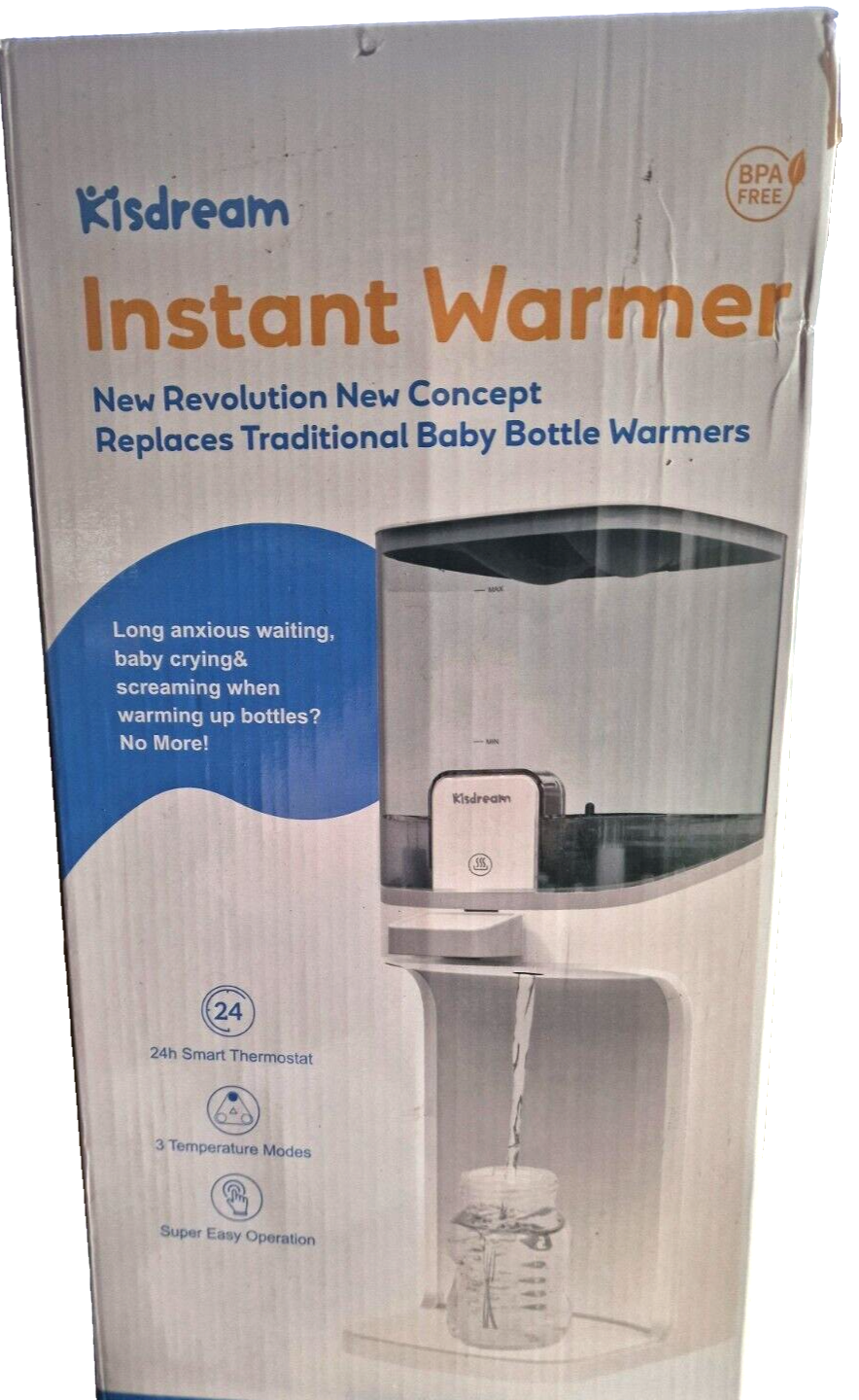 Kisdream Instant Warmer, Flaschenzubereiter Baby