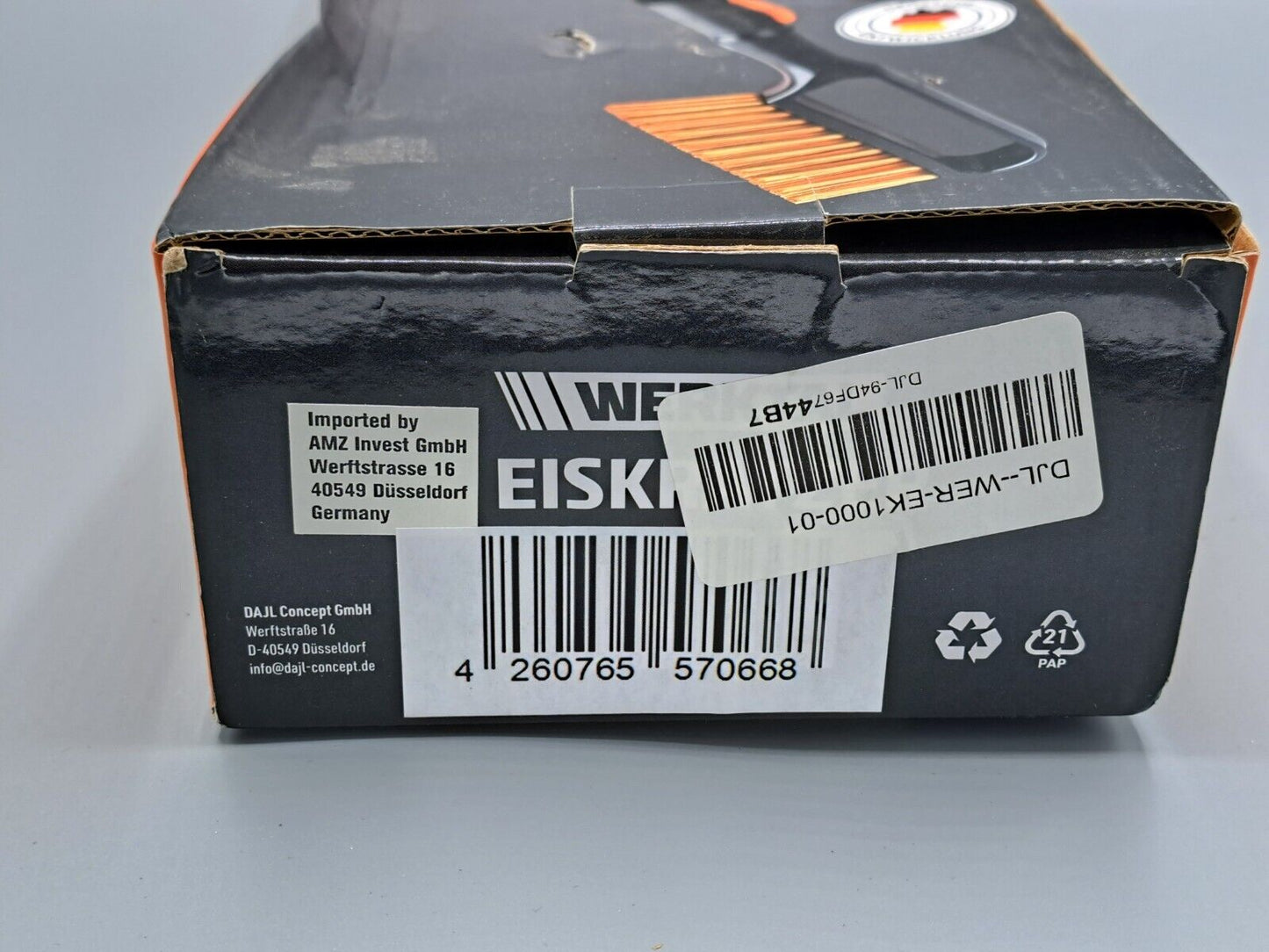 WERKTAL - Eiskratzer Auto mit Besen
