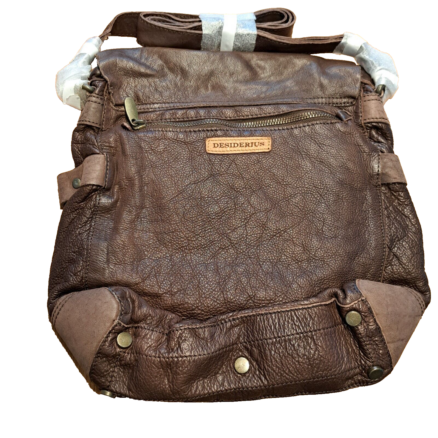 Desiderius Basic Cypress Braun Männertasche, Leder, UVP: 120€