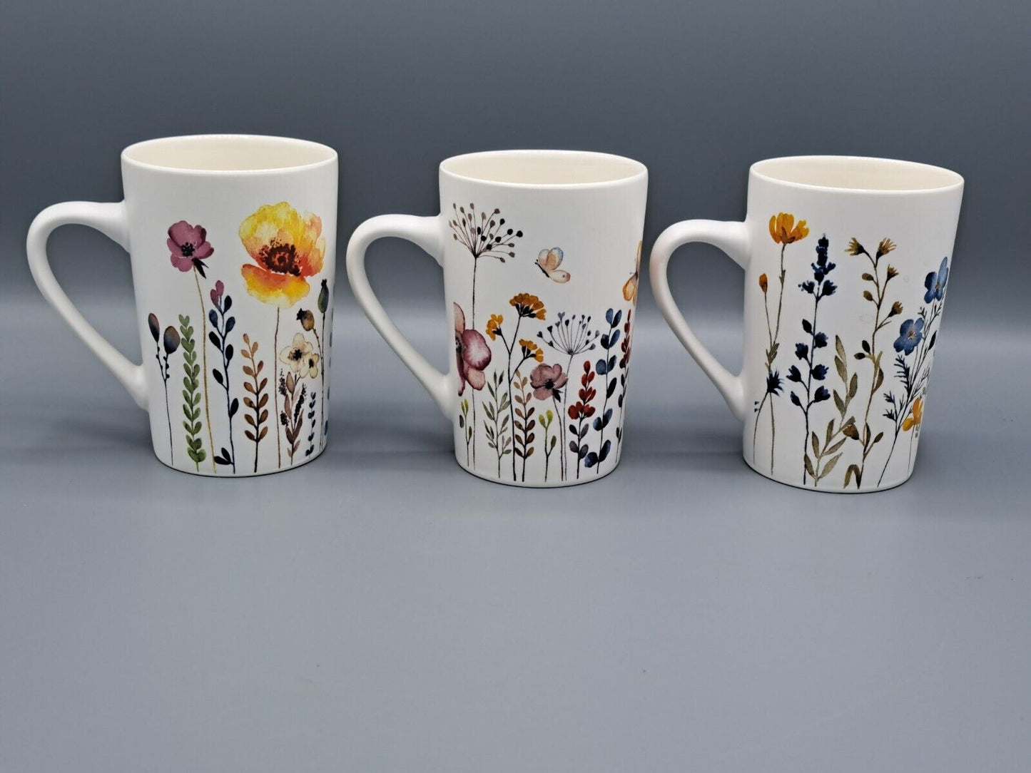 Weltbild Tassen "Flores" 3er-Set 385ml