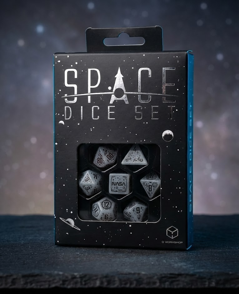 Apollo Würfelset Weltraum-Rollenspiel Rollenspiel Würfel Tabletop Dice