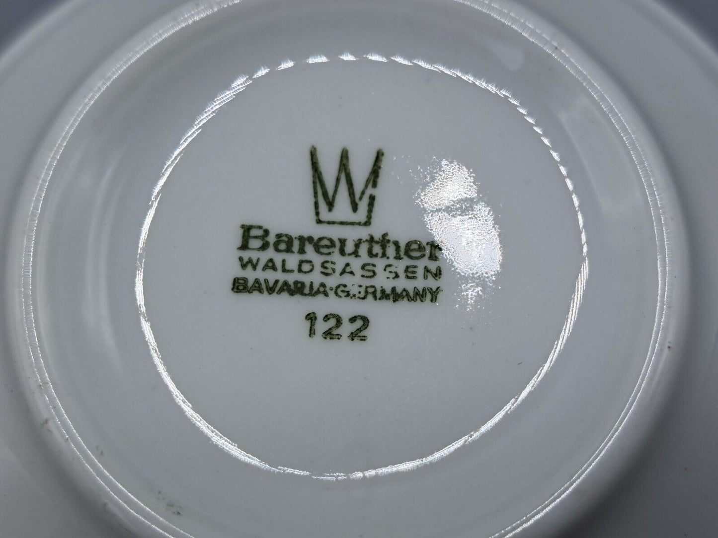 Bareuther Waldsassen, Porzellan Tassen 122, 2er Set