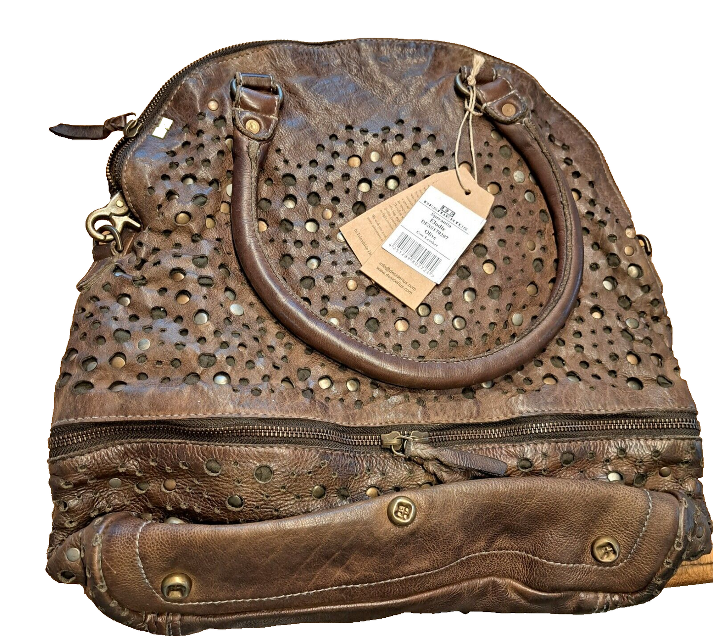 Desiderius Sperantia Elodie Olive Handtasche, Frauentasche, UVP: 161,95€