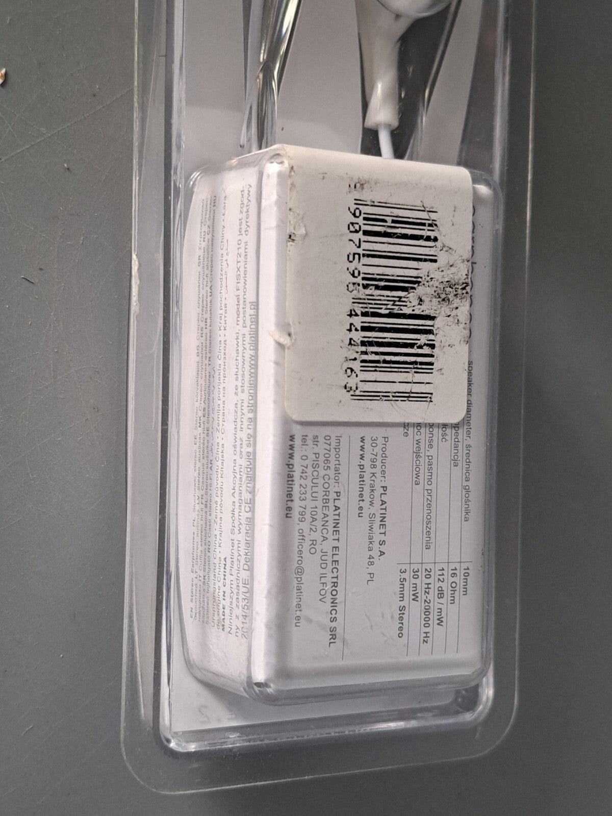 Fiesta Sweat Proof IPX2, Microphone Headset