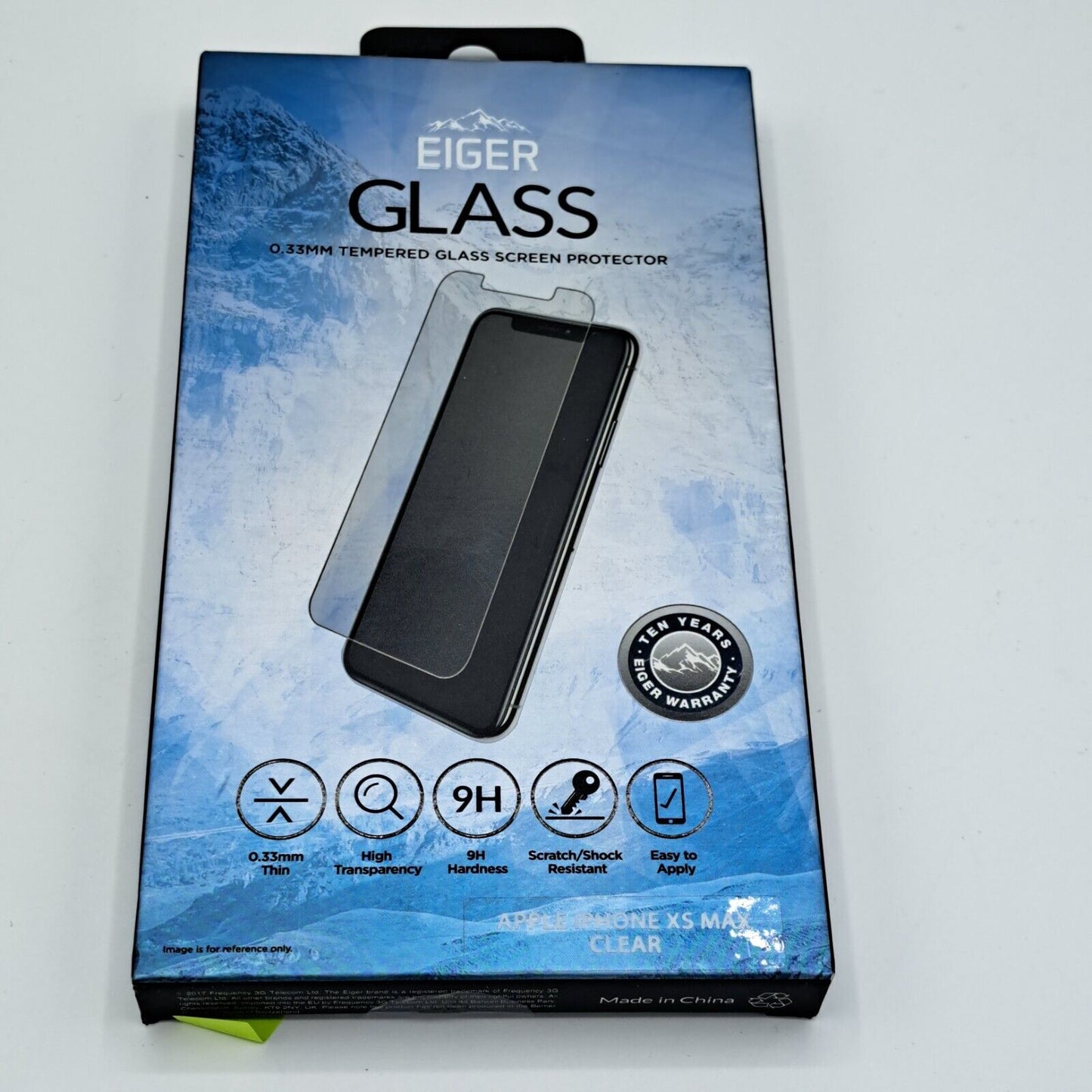 Eiger Glass Screen Protector für New Iphone XS Max
