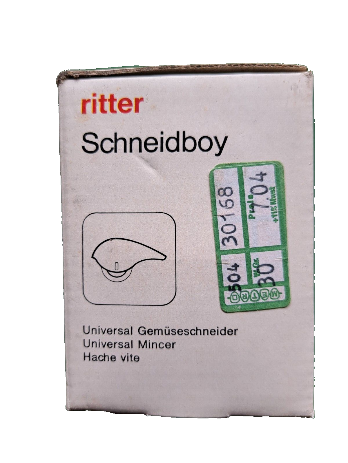 Ritter Schneideboy, Schneidegerät, Retro