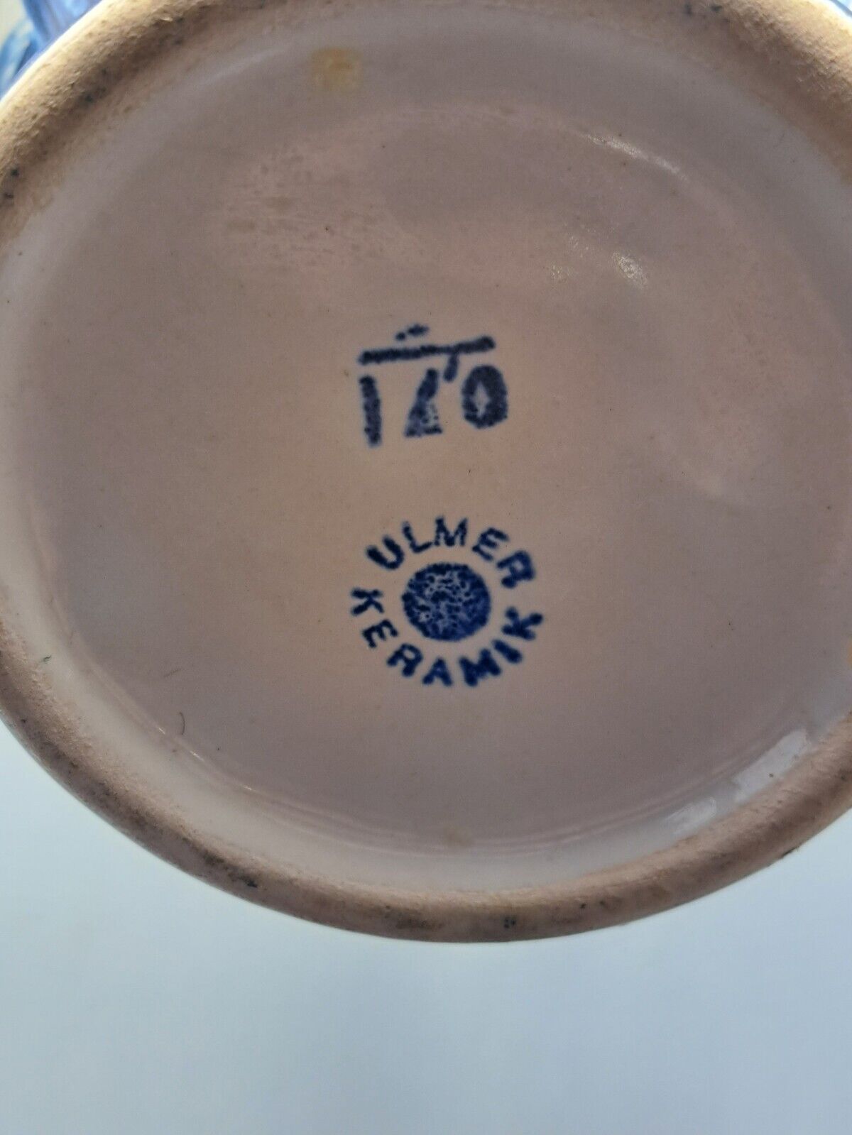 Ulmer Keramik, 0,7 Liter, Weinkaraffe, Antiquität