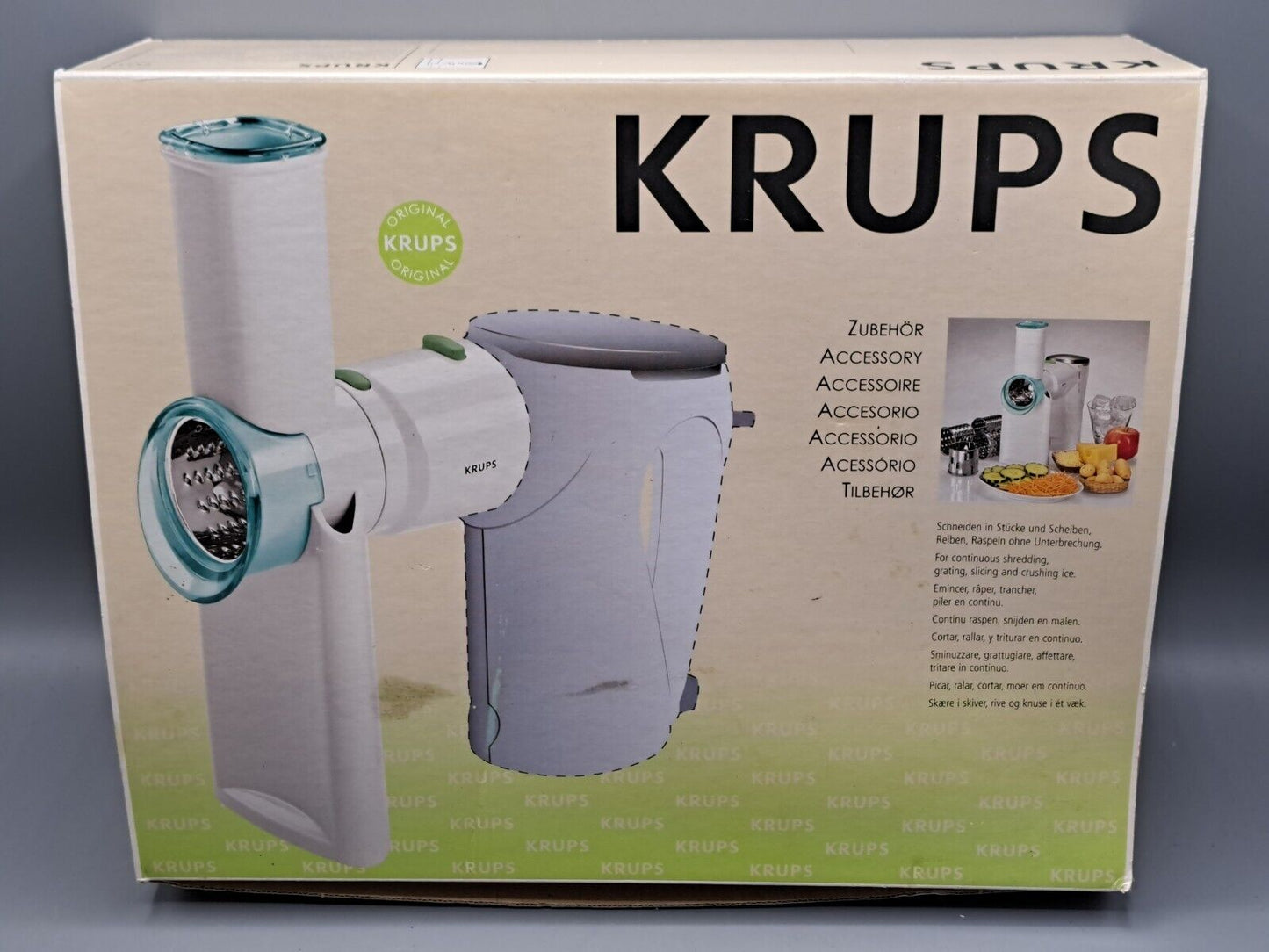 Krups Cuisine Line Schneidezubehör, Küchengerät, Gemüse