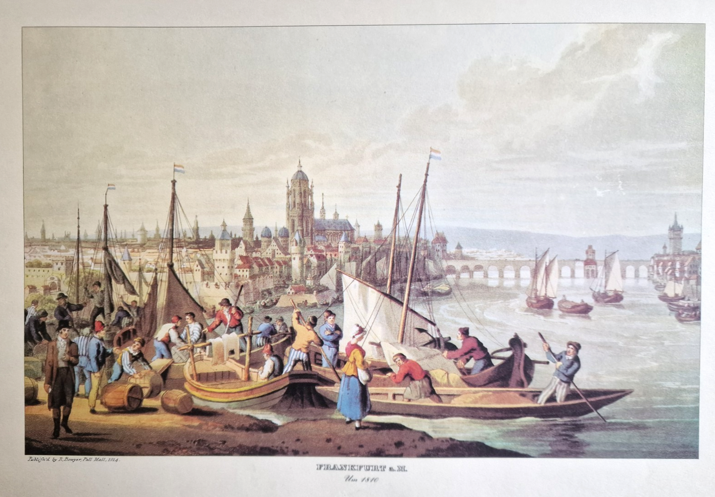 Frankfurt a.M. Publish´d by R.Bowyer, Bild, Druck