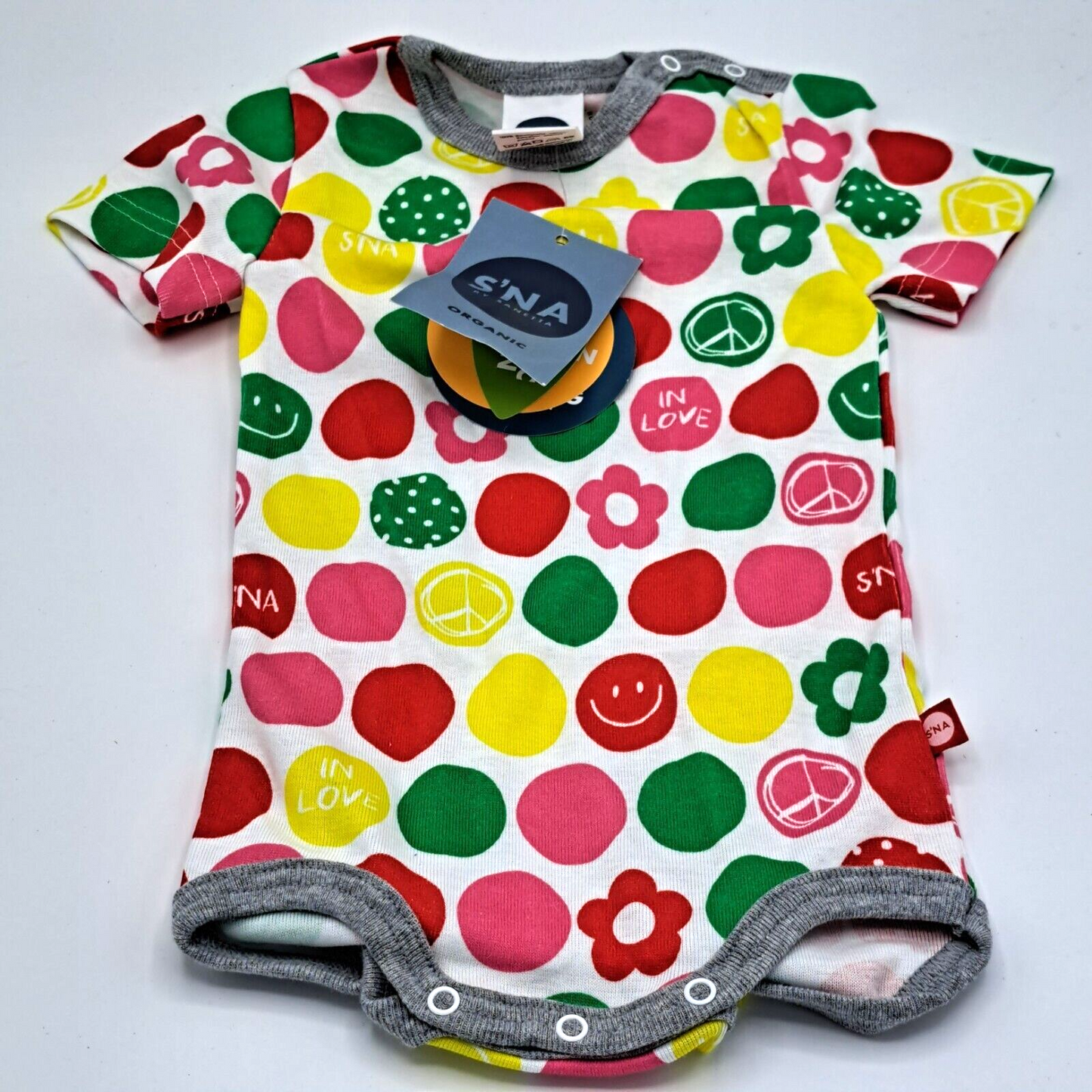 Jako-O Halbarm Body all 751-245 Größe 68 (2 Stück)