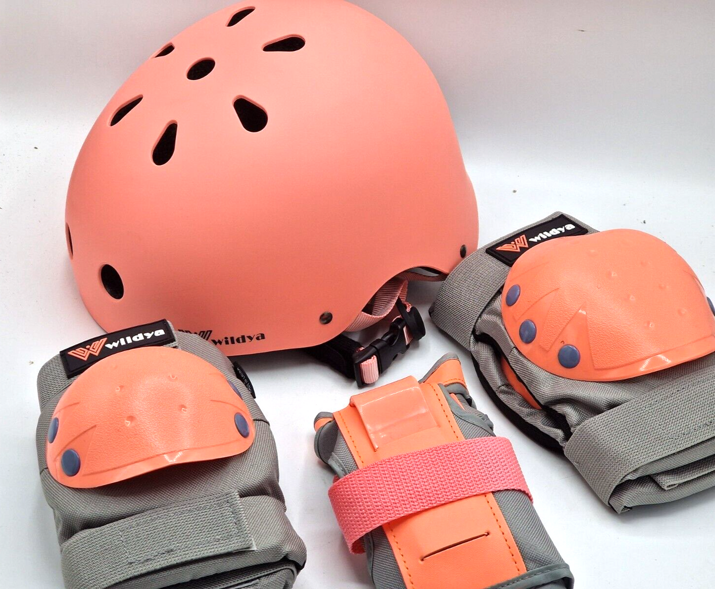 Wildya 7Teile/Satz Kinder Schutz, Einstellbar Helm Knie Ellenbogen, Skaten