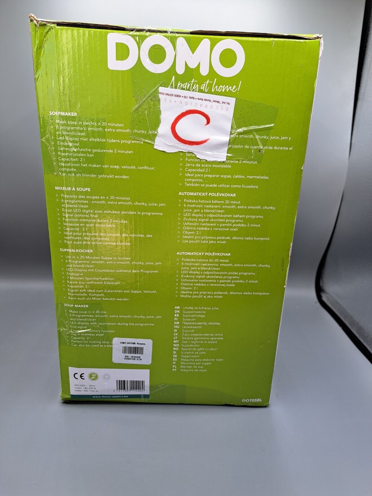 Domo Suppenkocher DO705BL