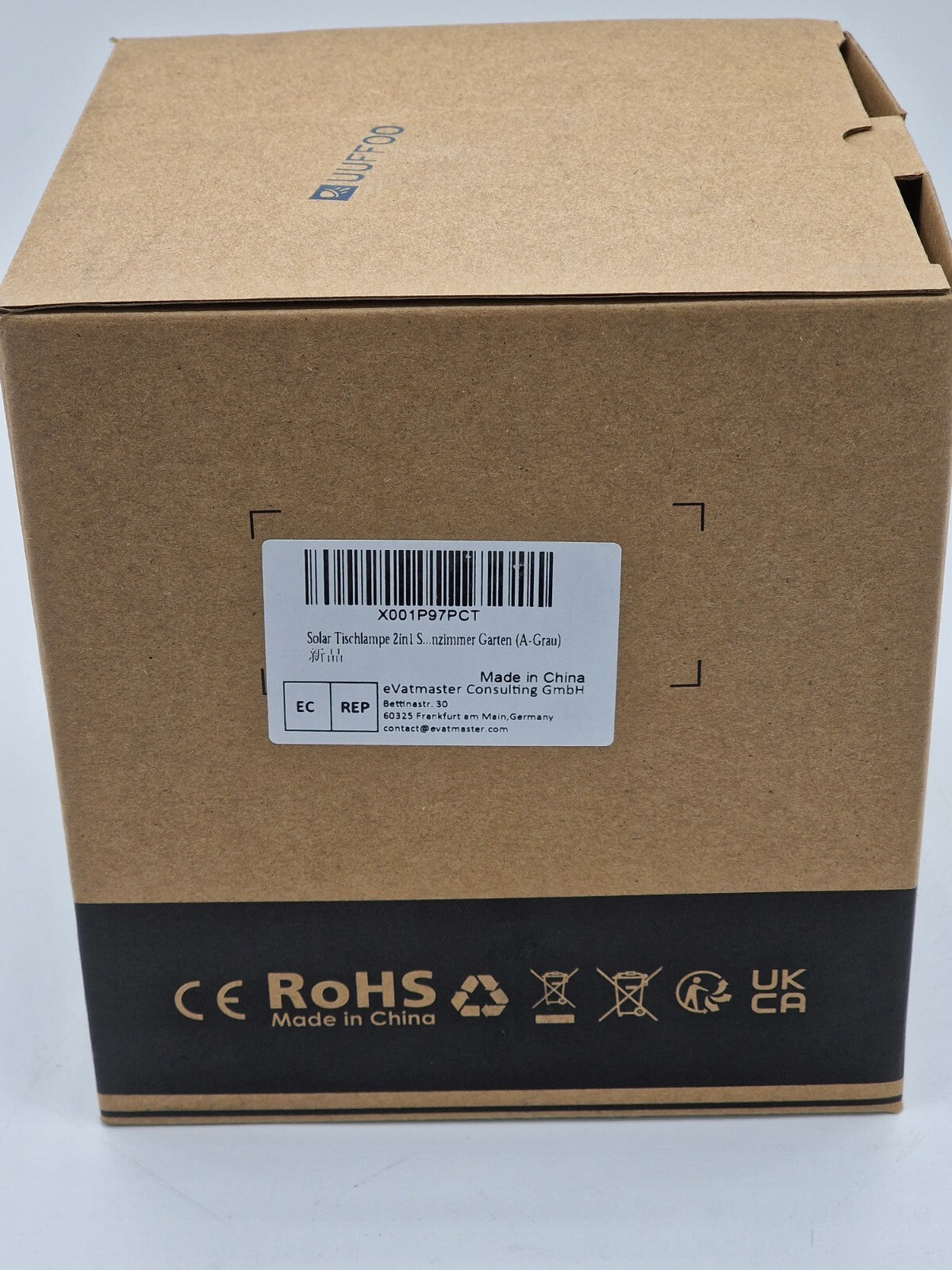 LED Akku Outdoor Tischlampe 8 Farben Dimmbar Kabellos Solar USB Fernbedienung