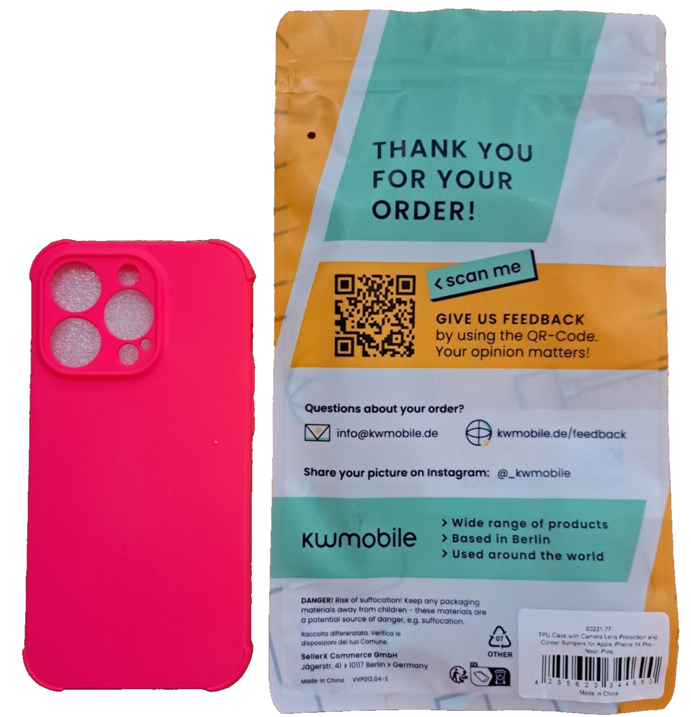 TPU Case, Handyschutz für Apple Iphone 14 Pro, Handyhülle, Schutzhülle