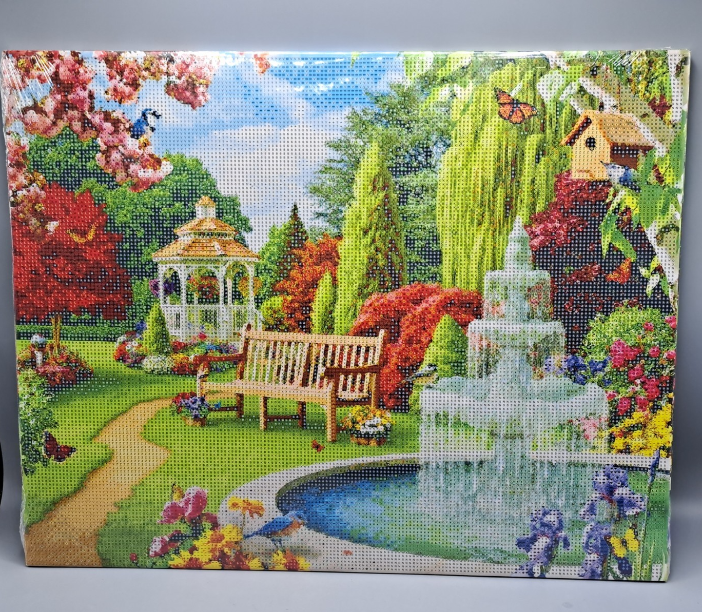 Diamond Painting Gartenparadies 50x40