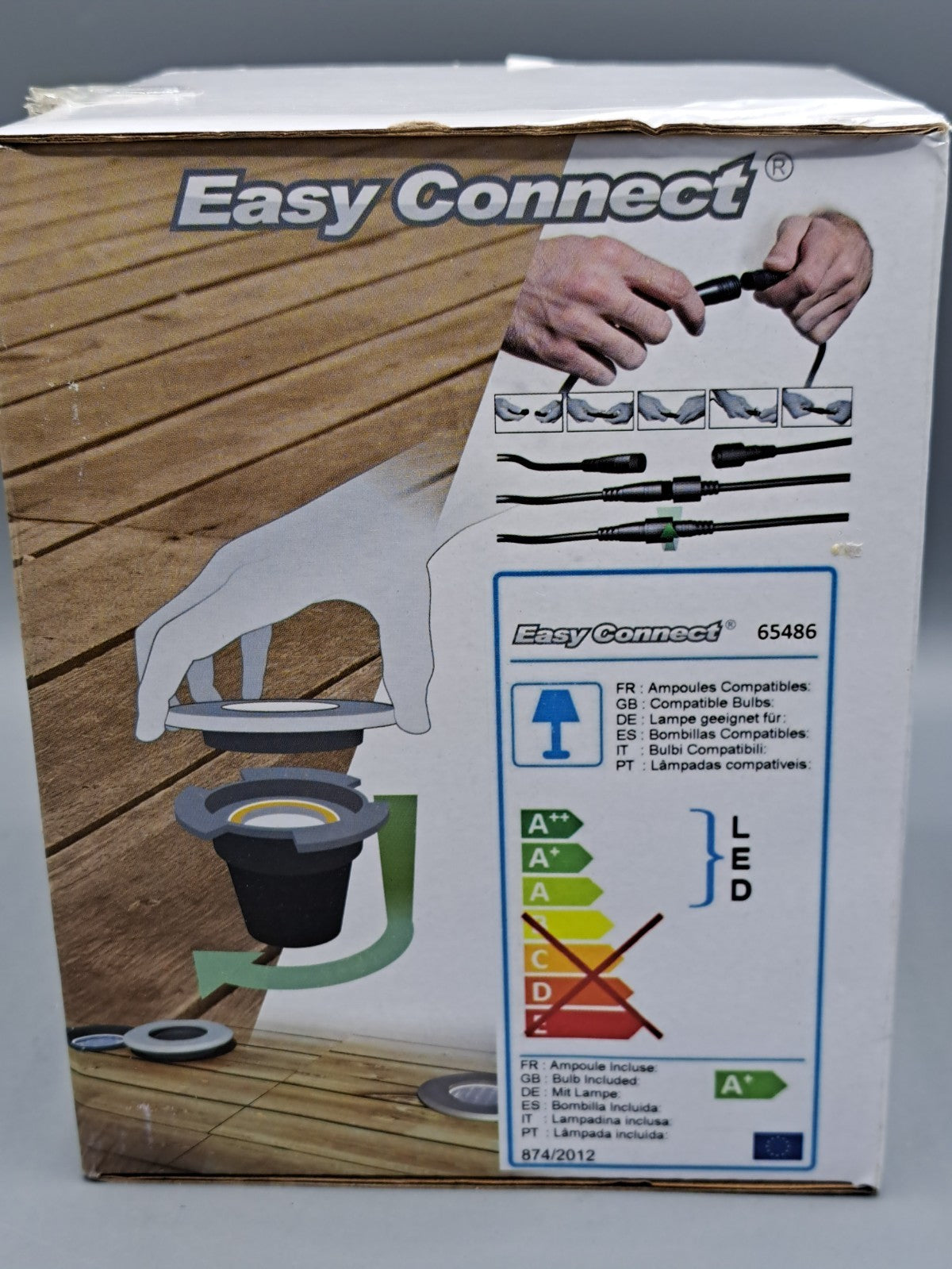 Easy Connect 65486 LED Warm 3000k, Wegelampe