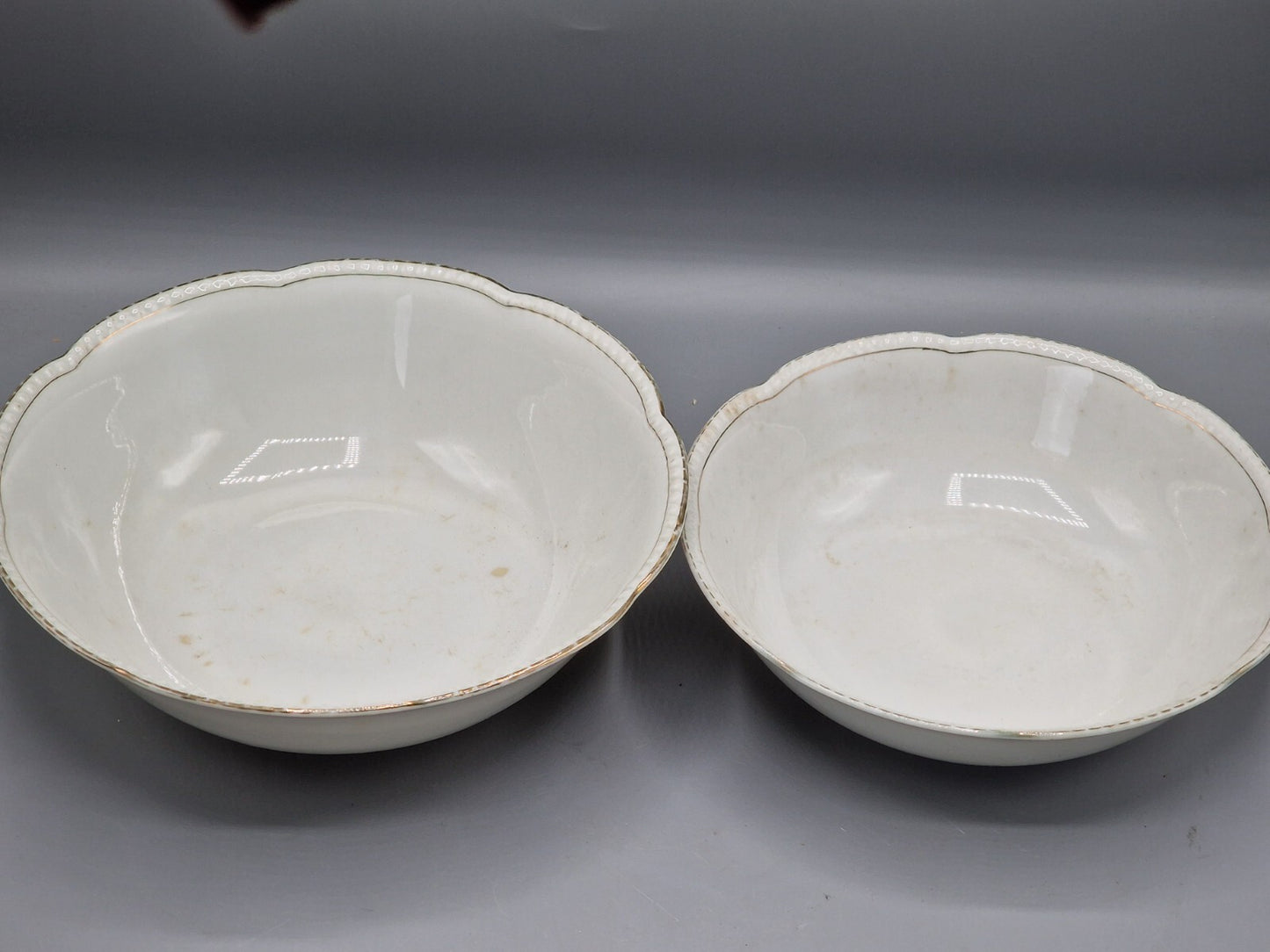 Bavaria Porzellan, 2x Porzelanschüssel