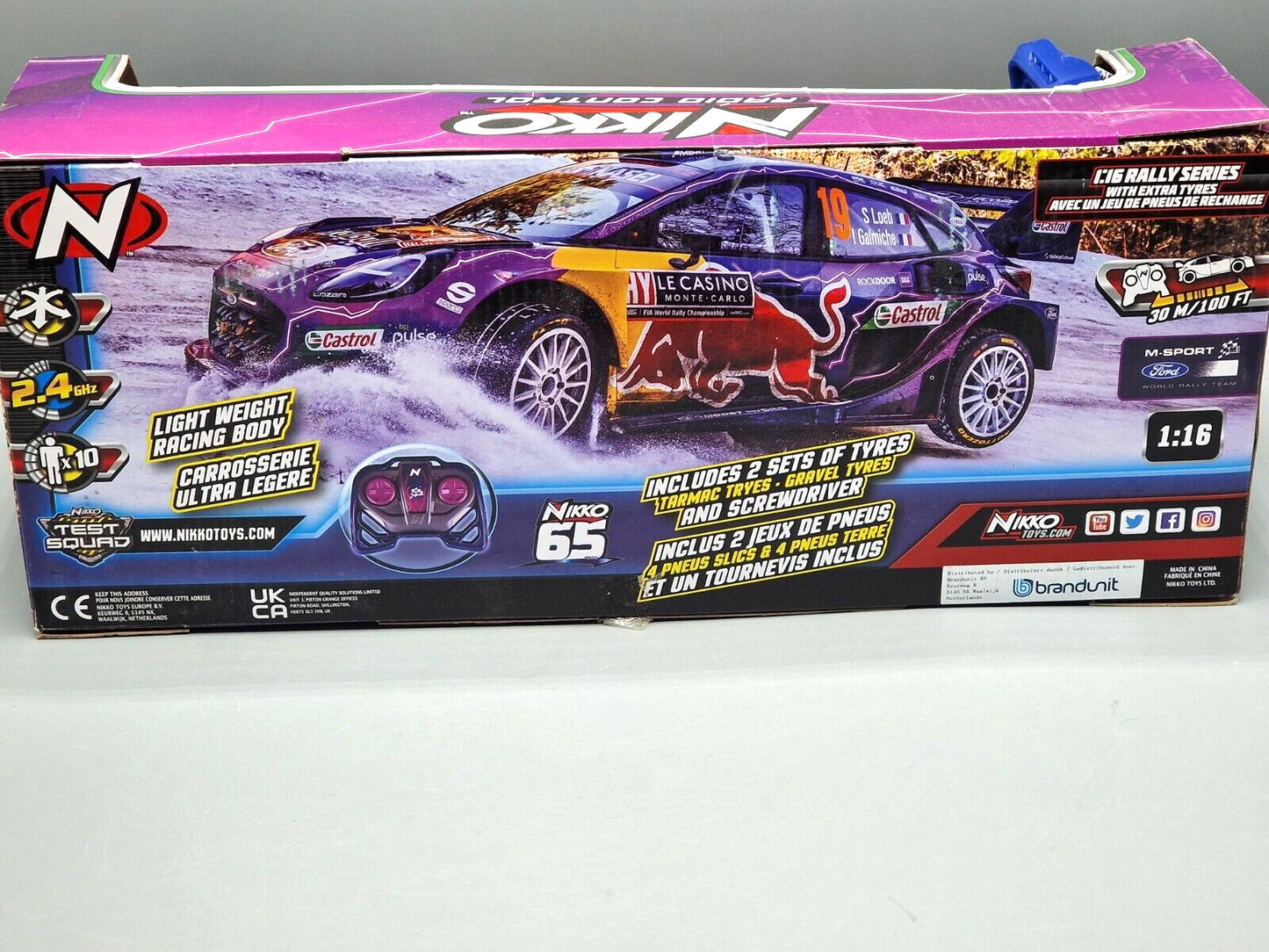 Nikko Radion Control, CIG Rally Series, M-Sport Ford, Neuwertige Retoure