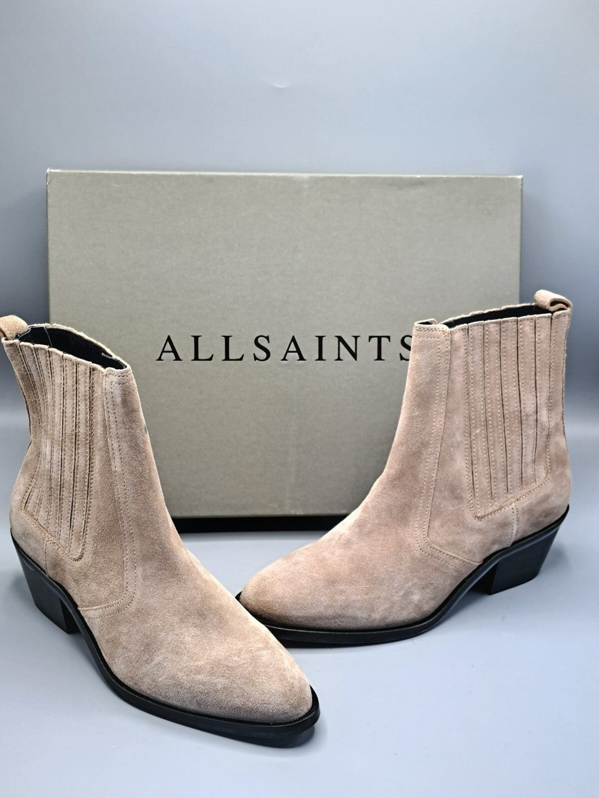 Allsaints Miriam - Ankle Boot, Damen, Größe 38, Taupe