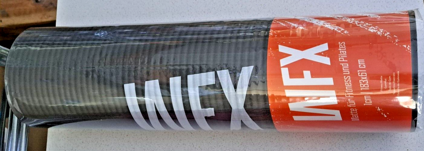 WFX Matte für Fitness und Pilates 1cm 183x61cm, Sportmatte