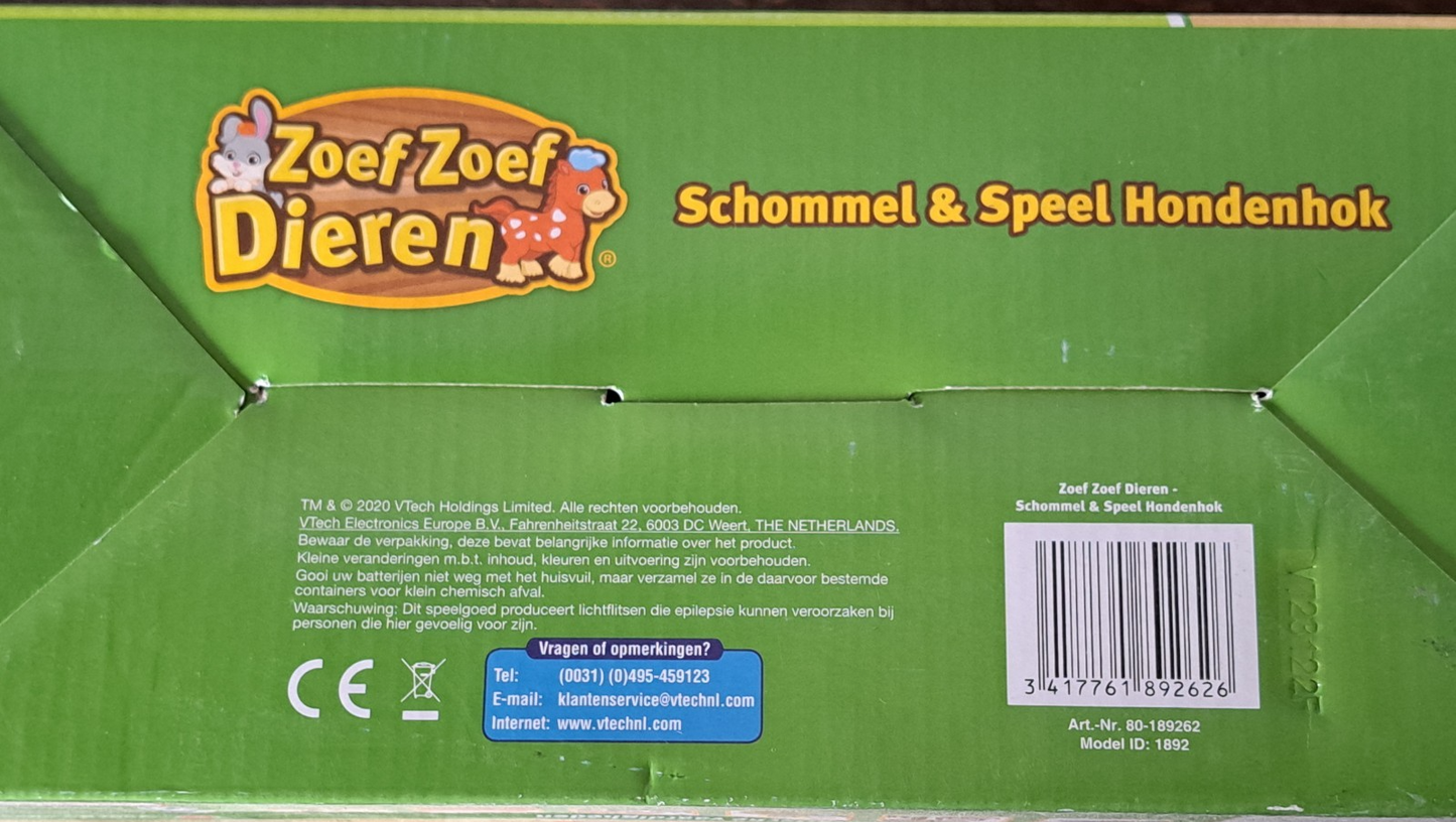 Tut Tut Animo - Kleine Überraschungskabine ohne Hund (NL Version)