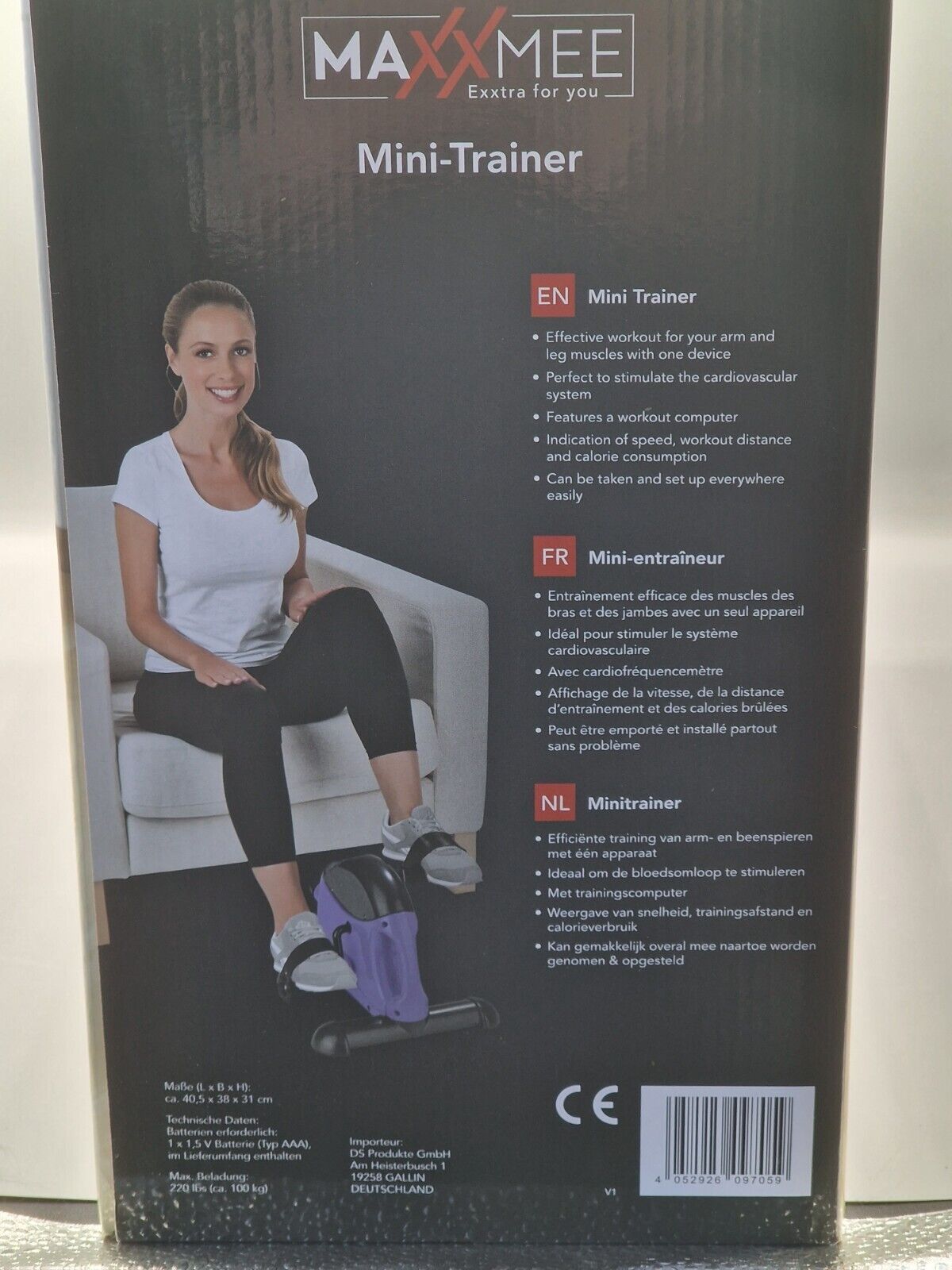 Maxxmee Mini-Trainer für Arme und Beine