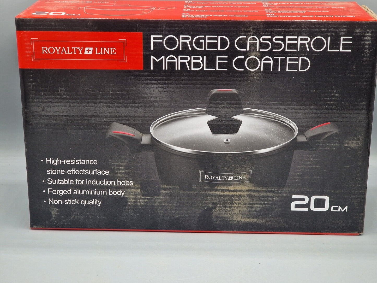 Royalty Line RL-FTN20, 20 cm Auflaufform aus Druckguss