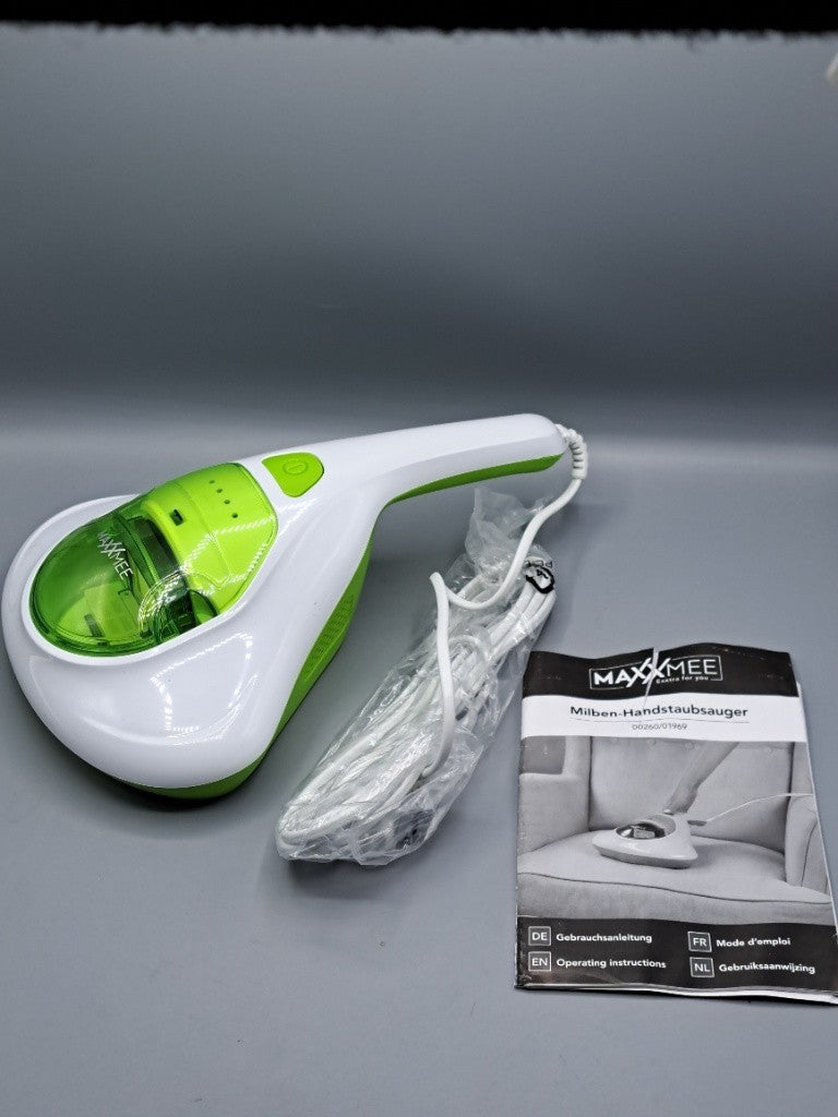 MAXXMEE Milben-Handstaubsauger – kraftvoll gegen Milben & Allergene