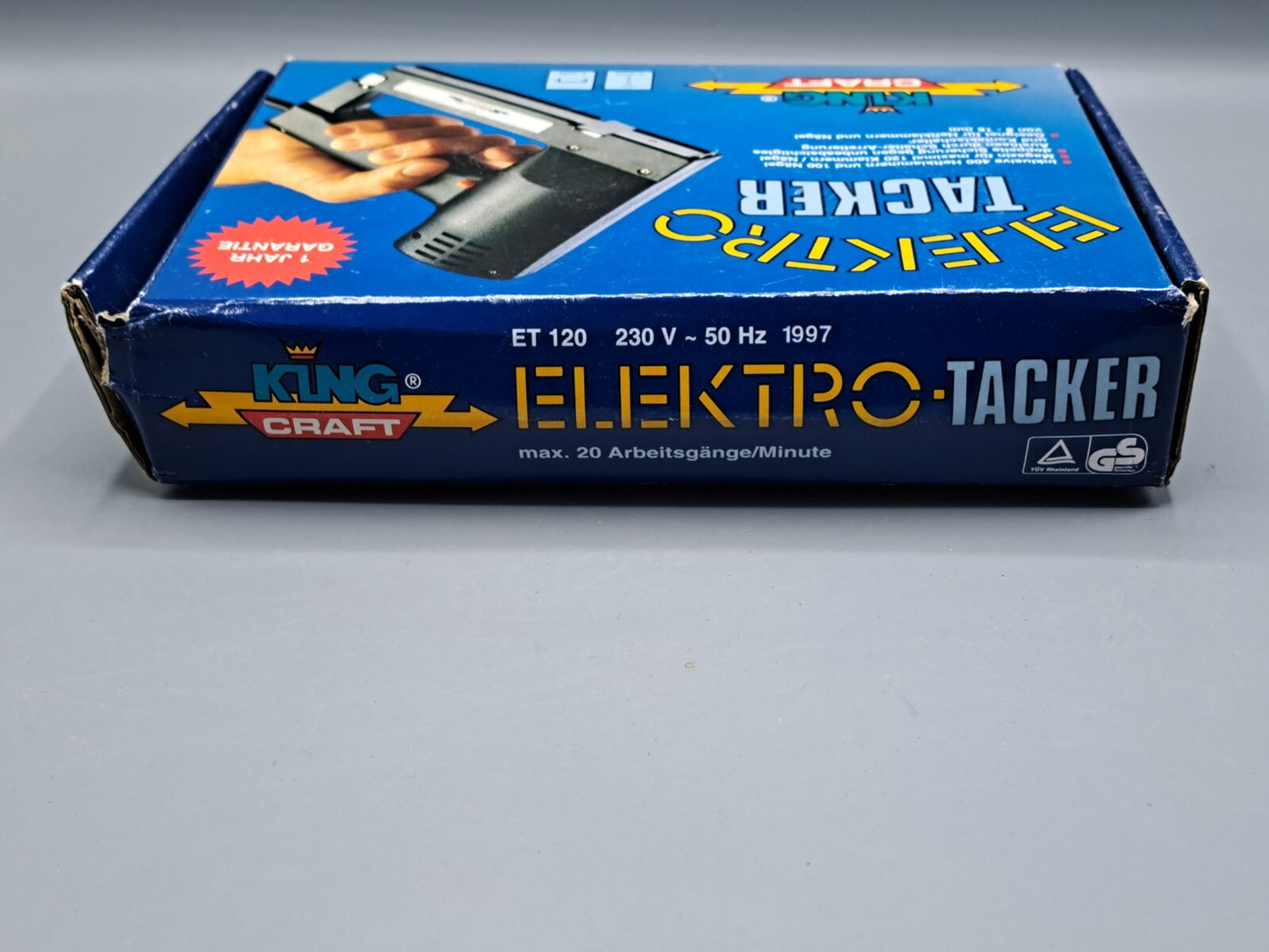 Elektro-Tacker "KING craft", Kabelgebunden