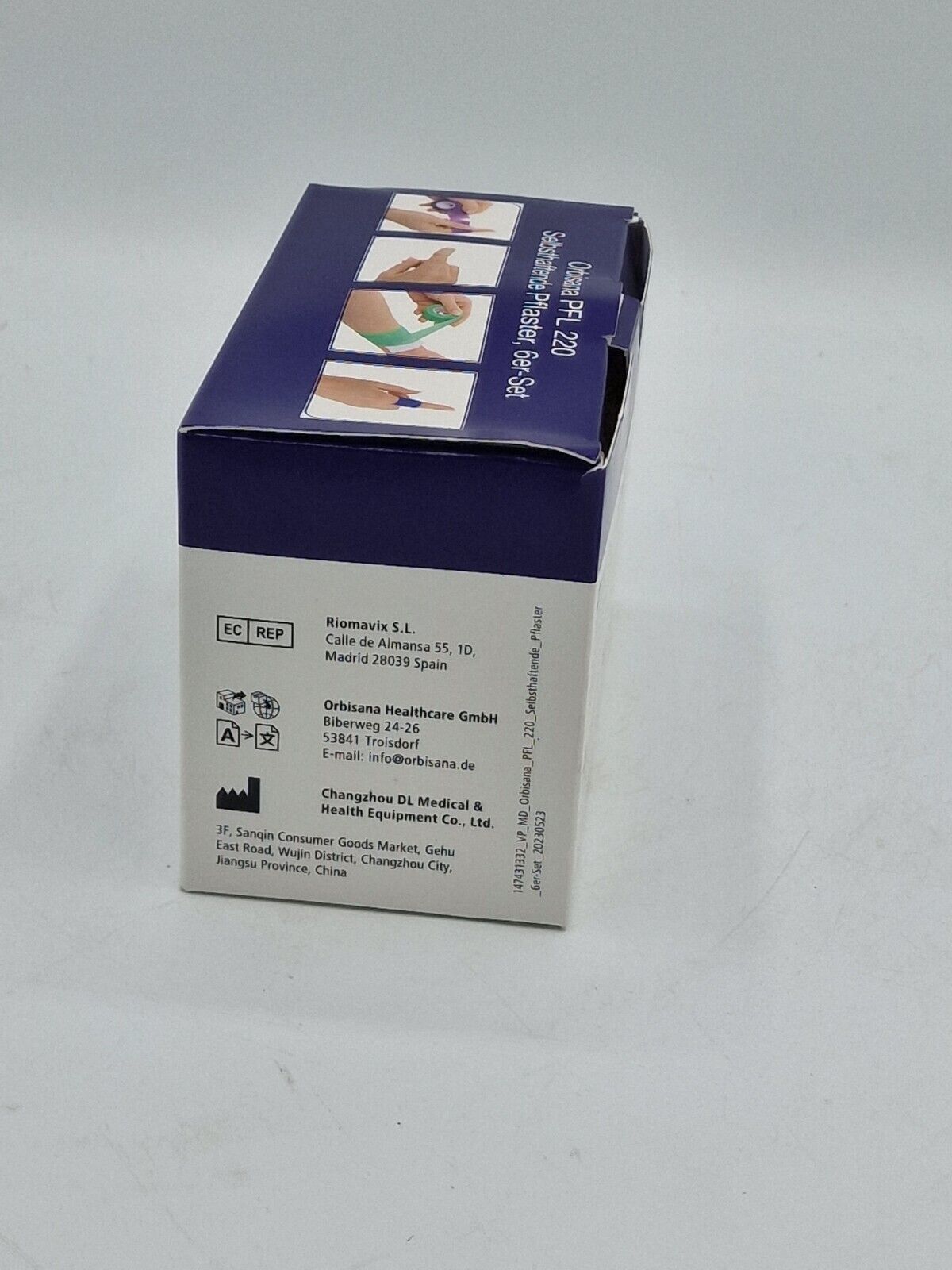 Orbisana PFL 220 Selbsthaftende Pflaster, 6er Set
