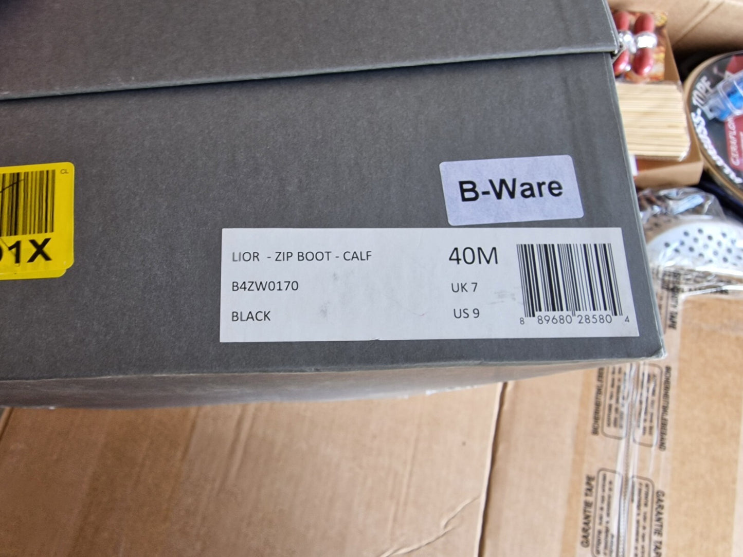 Allsaints Lior - Zip Boot - Calf, Damen, Größe 40, Schwarz