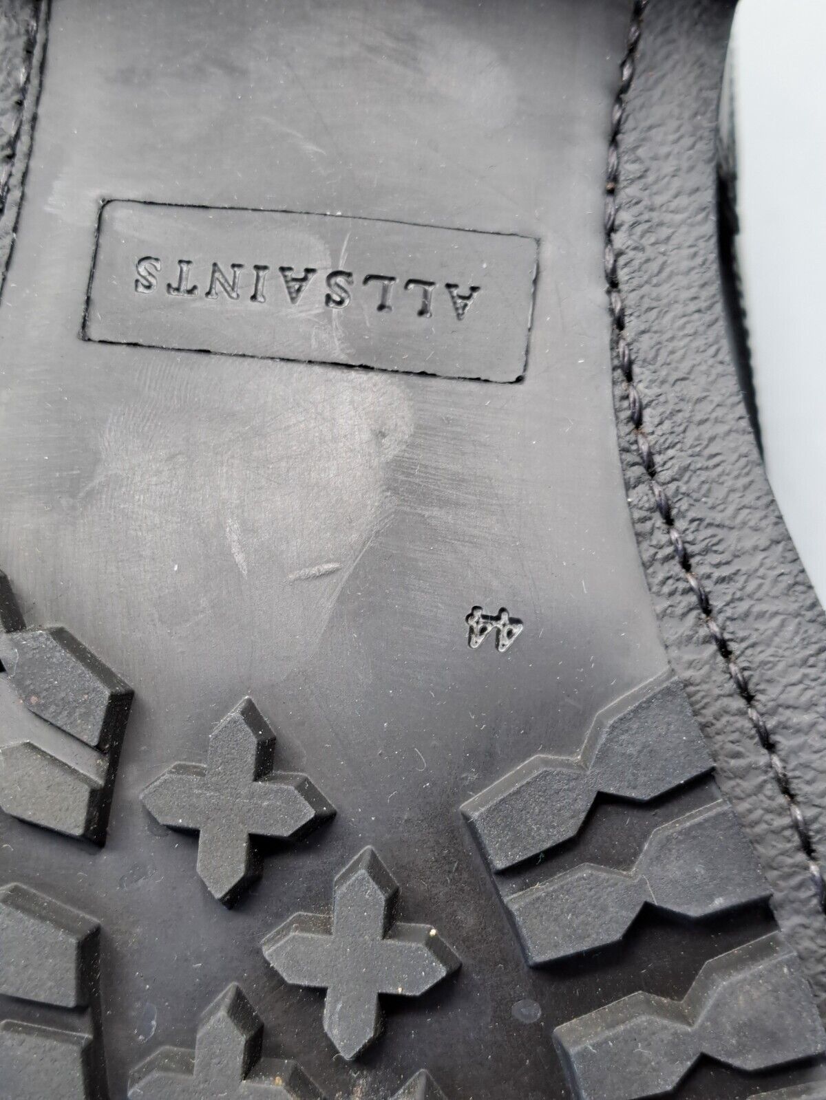 Allsaints Britt-Lace Up Boot, Pollido, Herrenschuh, Größe 44