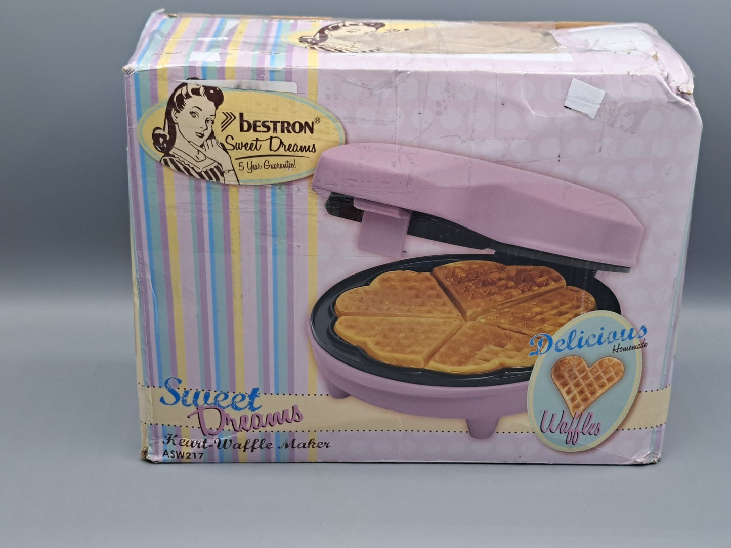 Bestron Sweet Dreams, Waffel Maker ASW217