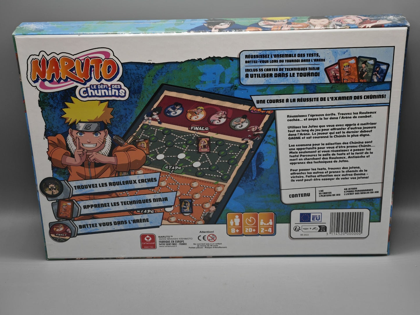 Naruto Chunin Exam Sprint Board Game – Action, Strategie & Spaß für Fans
