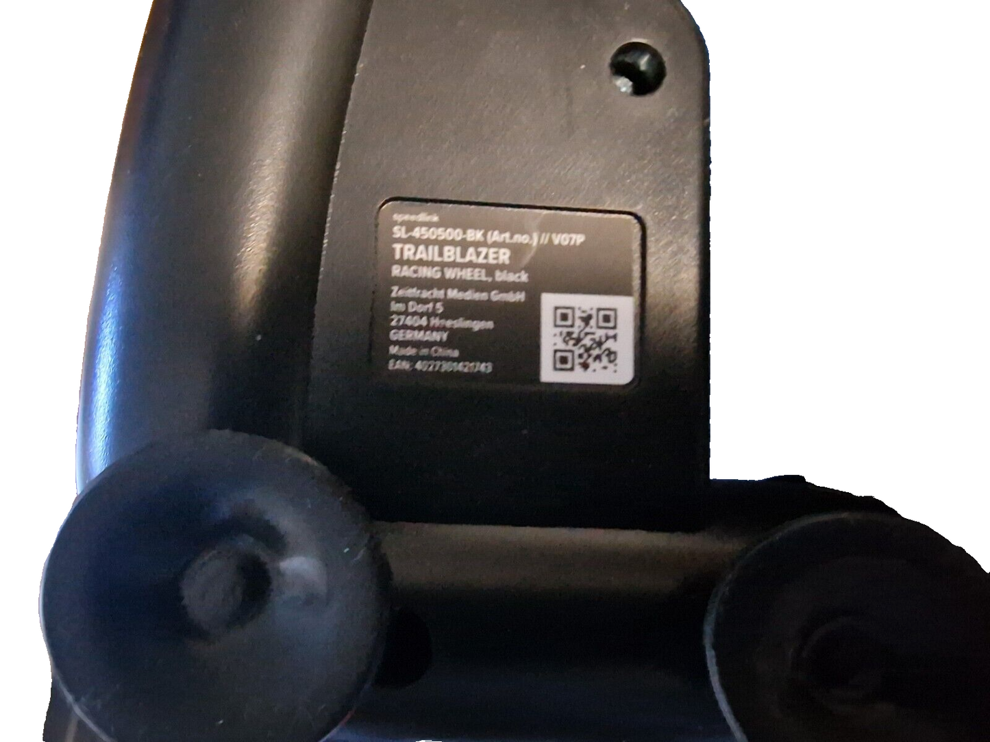 Speed Link Trailblazer Racing Wheel für PS4/XBox One/PS3/PC - Schwarz...