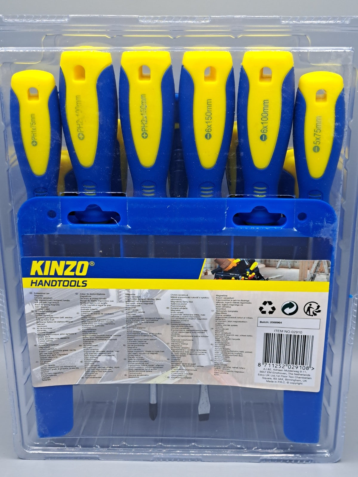 Kinzo Schraubendreher Set 13tlg