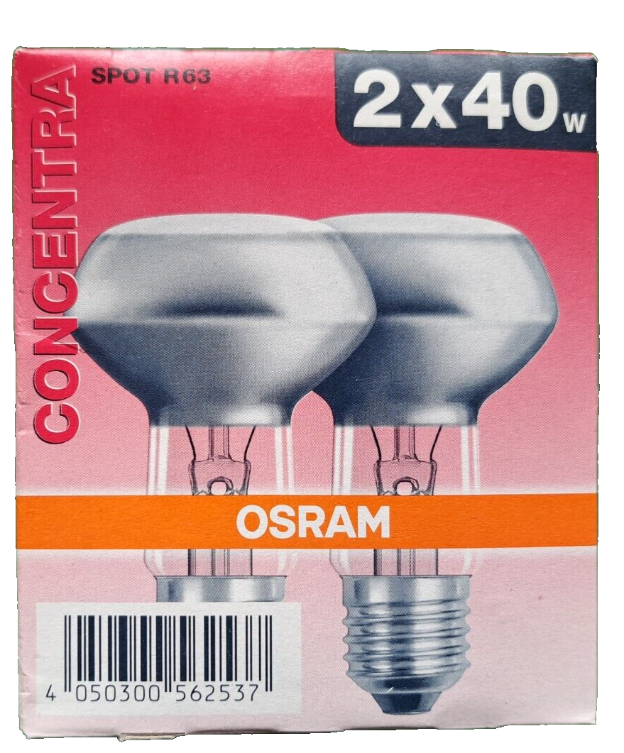 Osram, Cooncentra, Spot R63, 2x40W