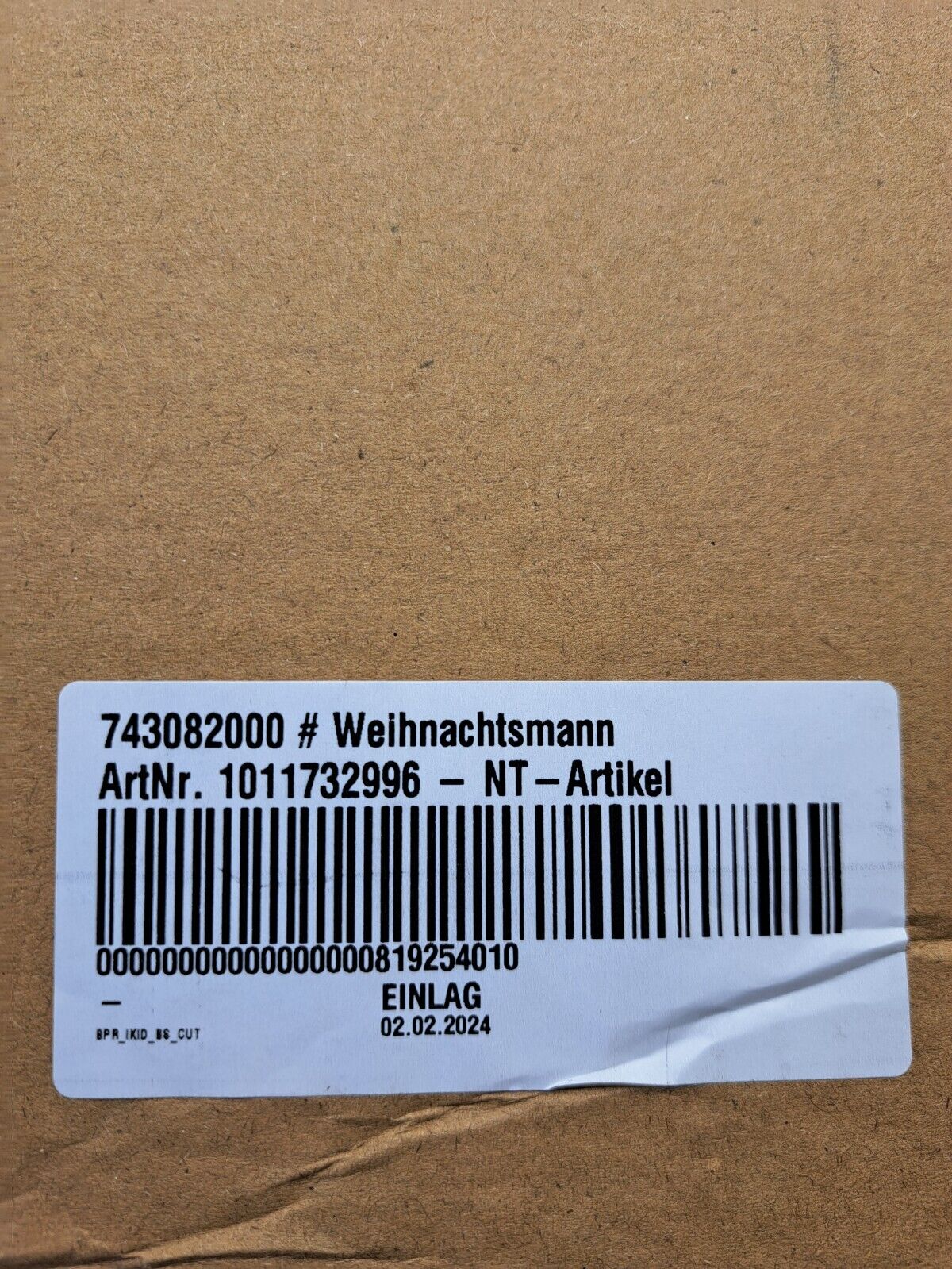Tchibo Weihnachtsmann, Dekoration, Modern
