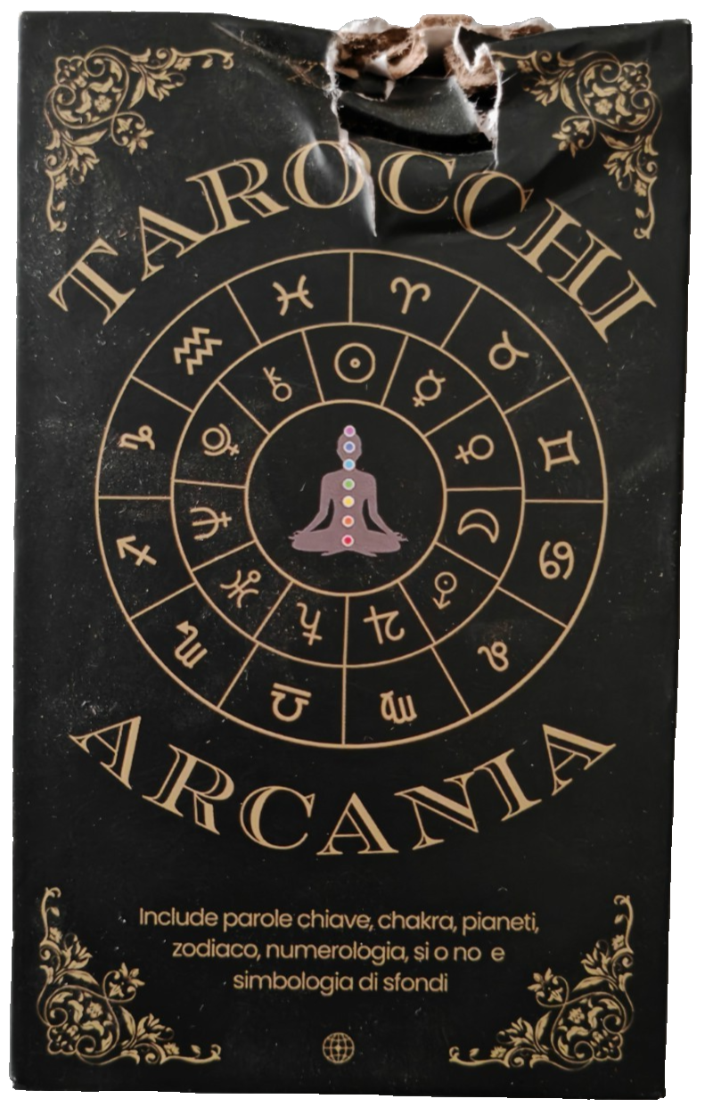 Tarocchi Arcana Tarotkarten Set Wahrsagekarten Astrologie Numerologie Chakra D4