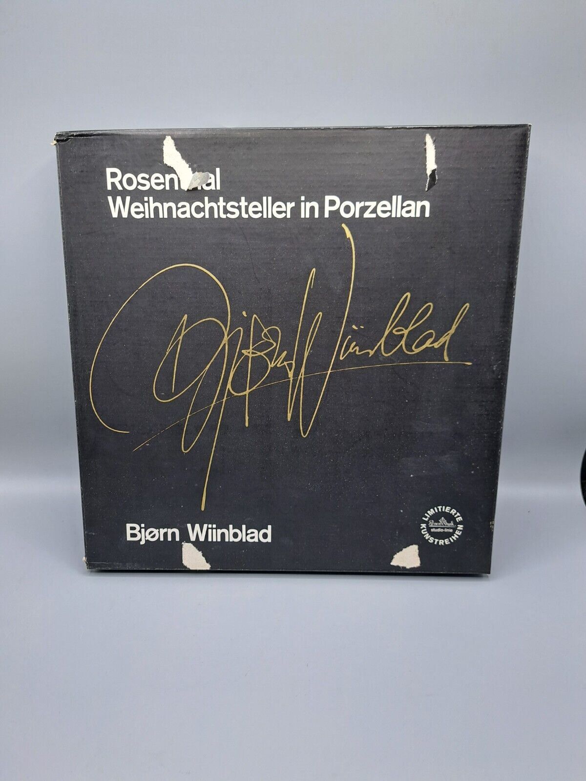Rosenthal Weihnachtsteller in Porzellan,1978, Limitiert, Originalverpackt