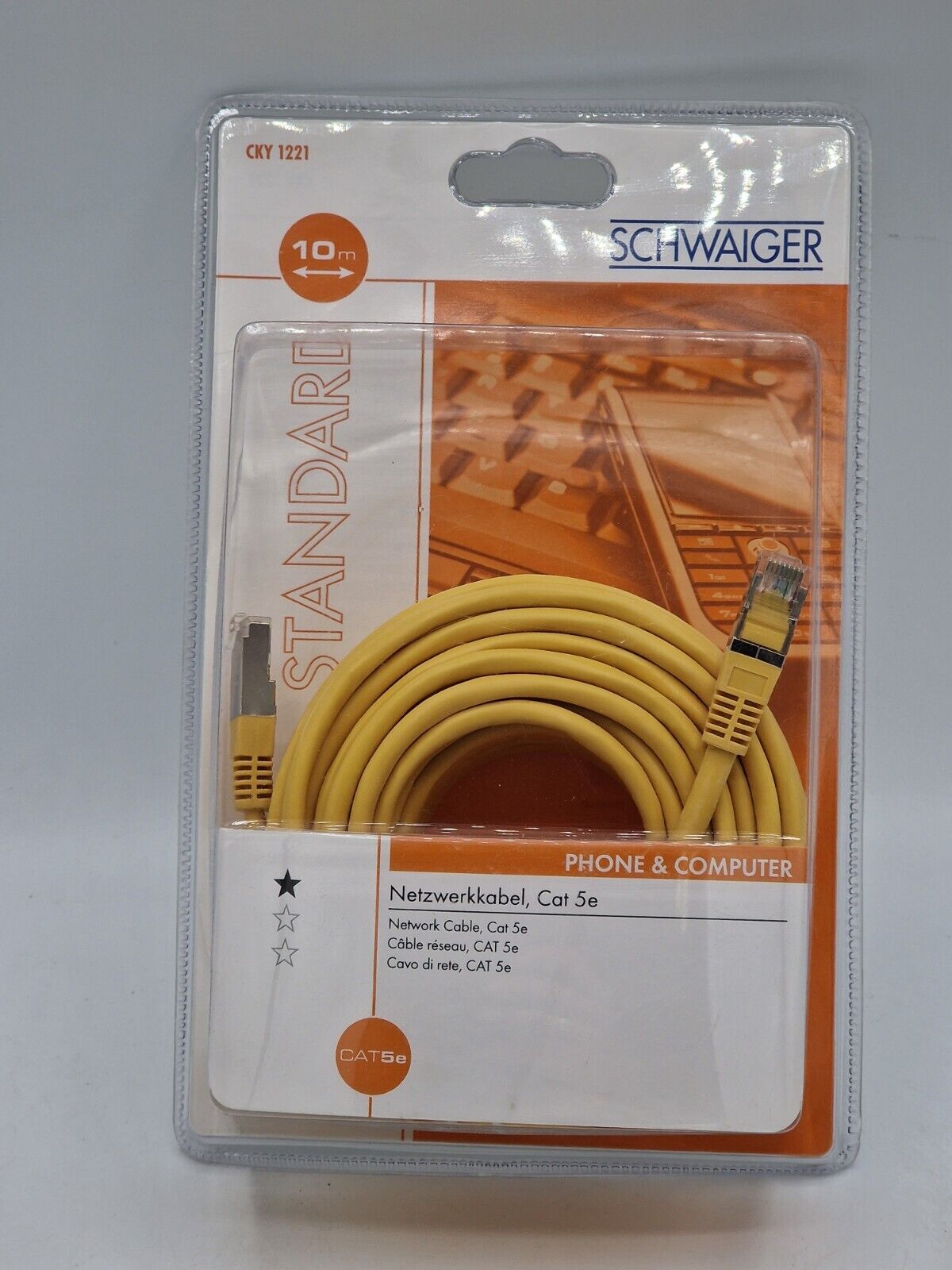 Schwaiger PATCHKABEL CAT 5E STP 10M RJ-45