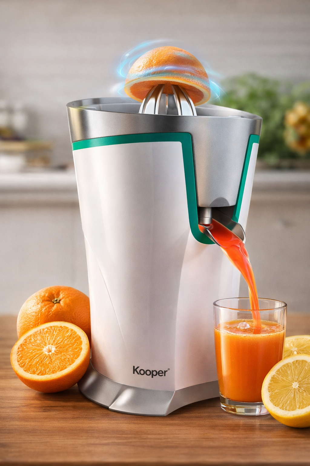 Kooper Zitruspresse – elektrische Saftpresse modern & robust