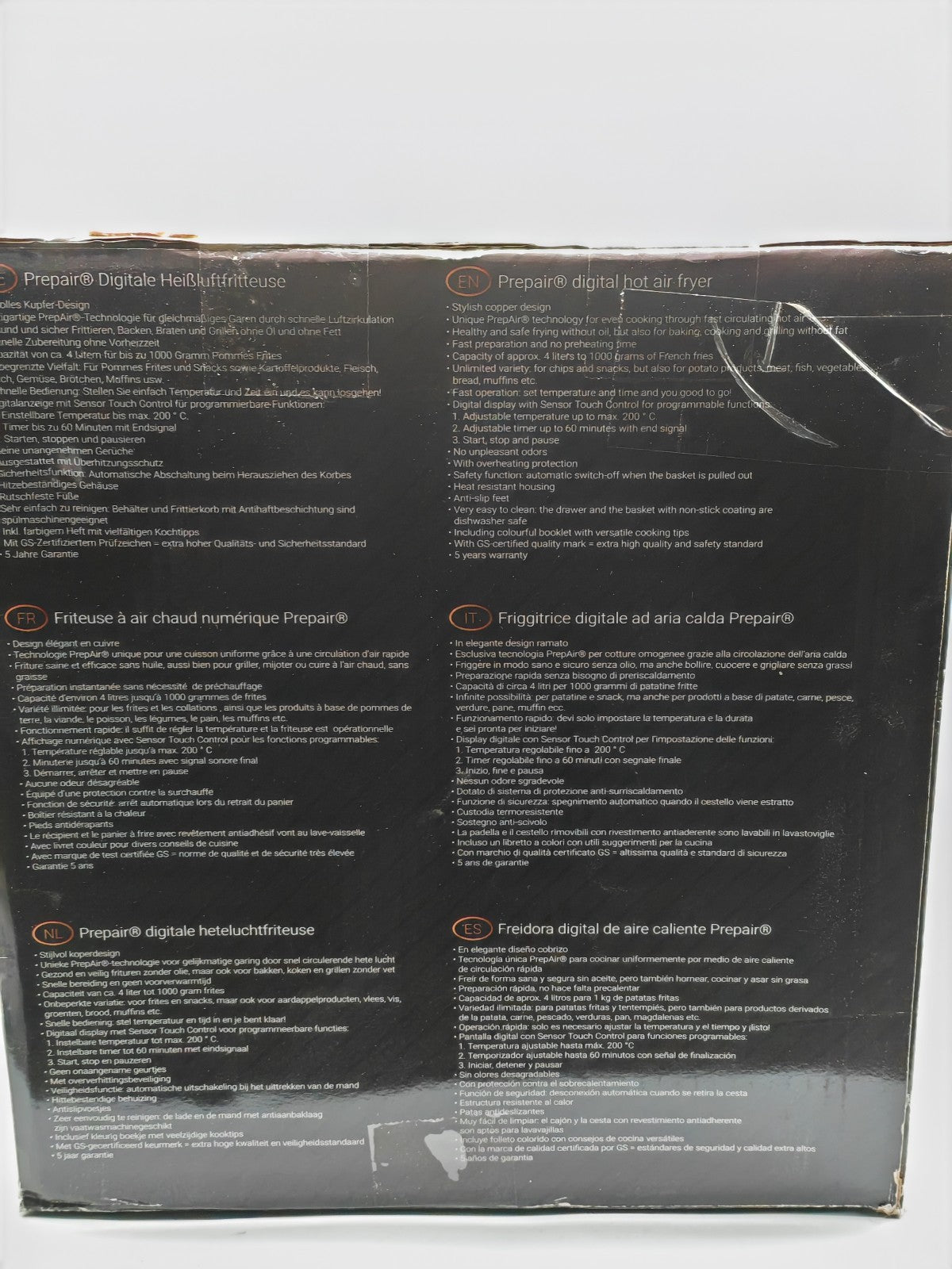 Bestron Digital Hot Air Fryer AAF7003DCO