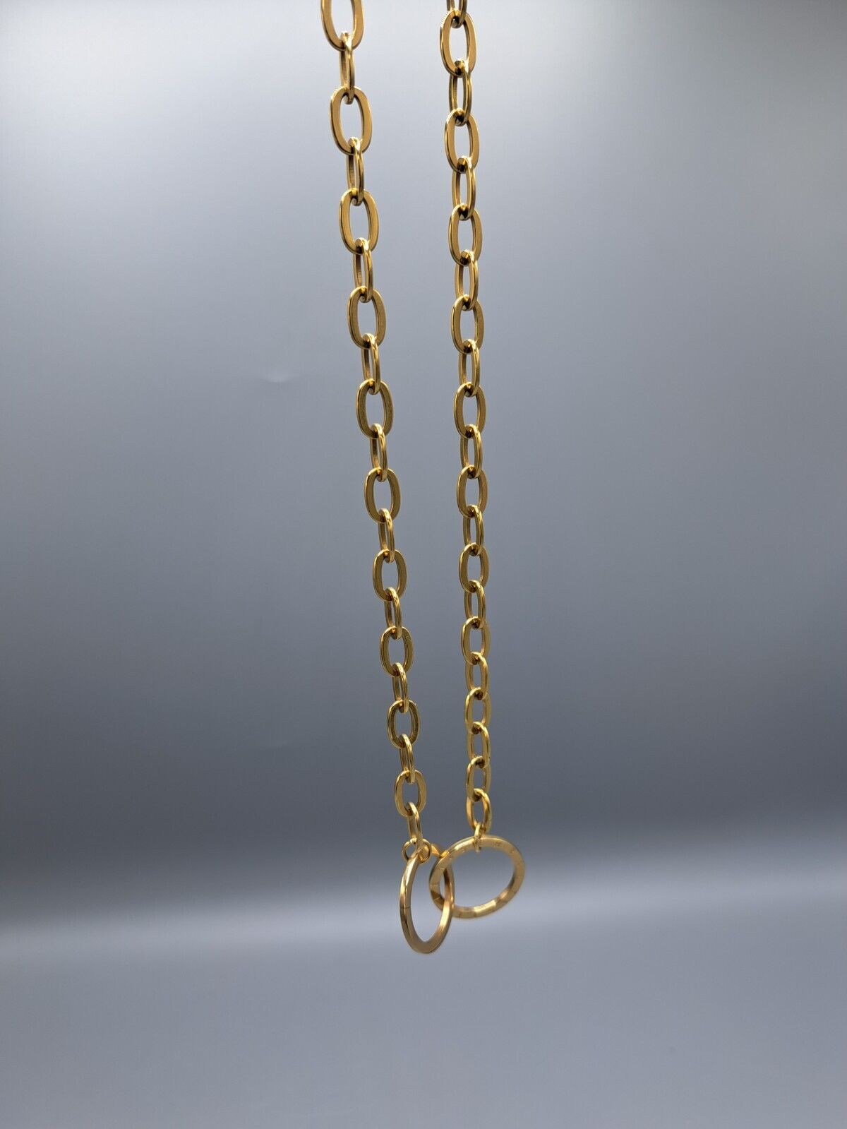 STEFFEN SCHRAUT Collier Länge ca. 50cm poliert, Edelstahl, vergoldet