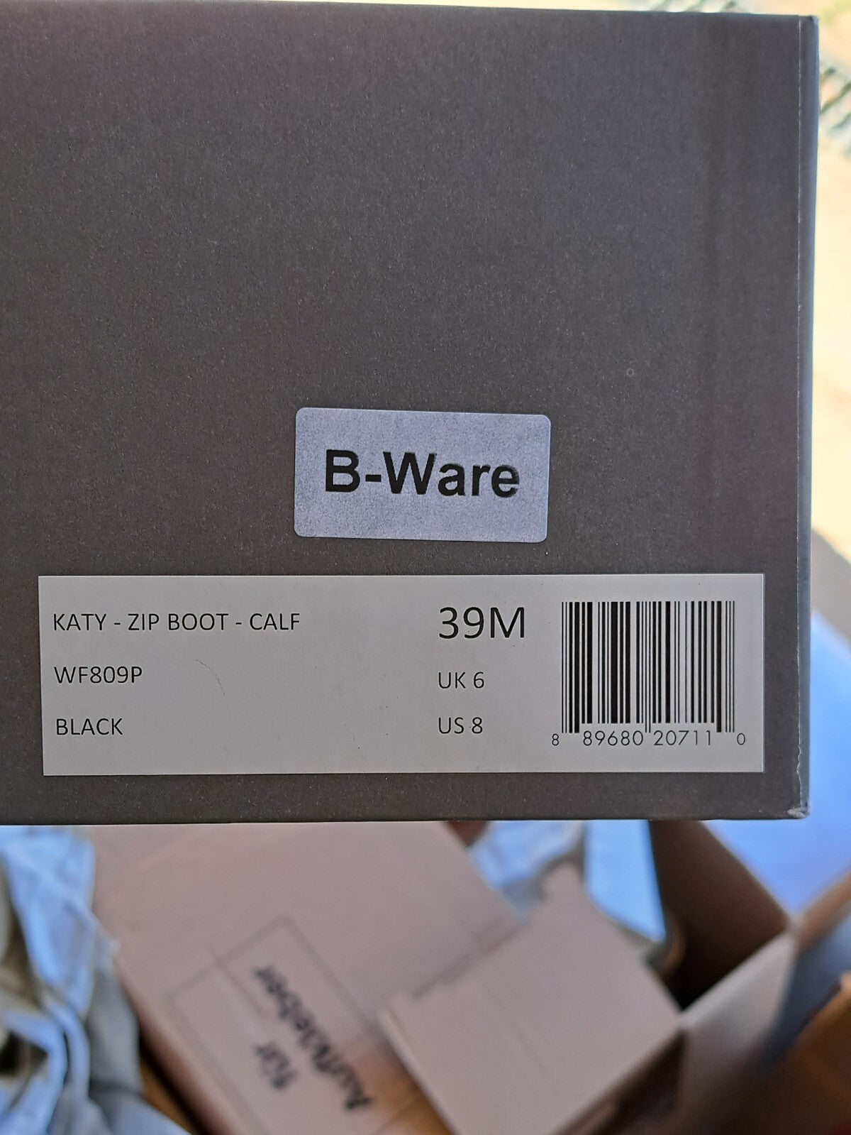 Allsaints Katy Zip Boots, Calf, Schwarz Größe 37