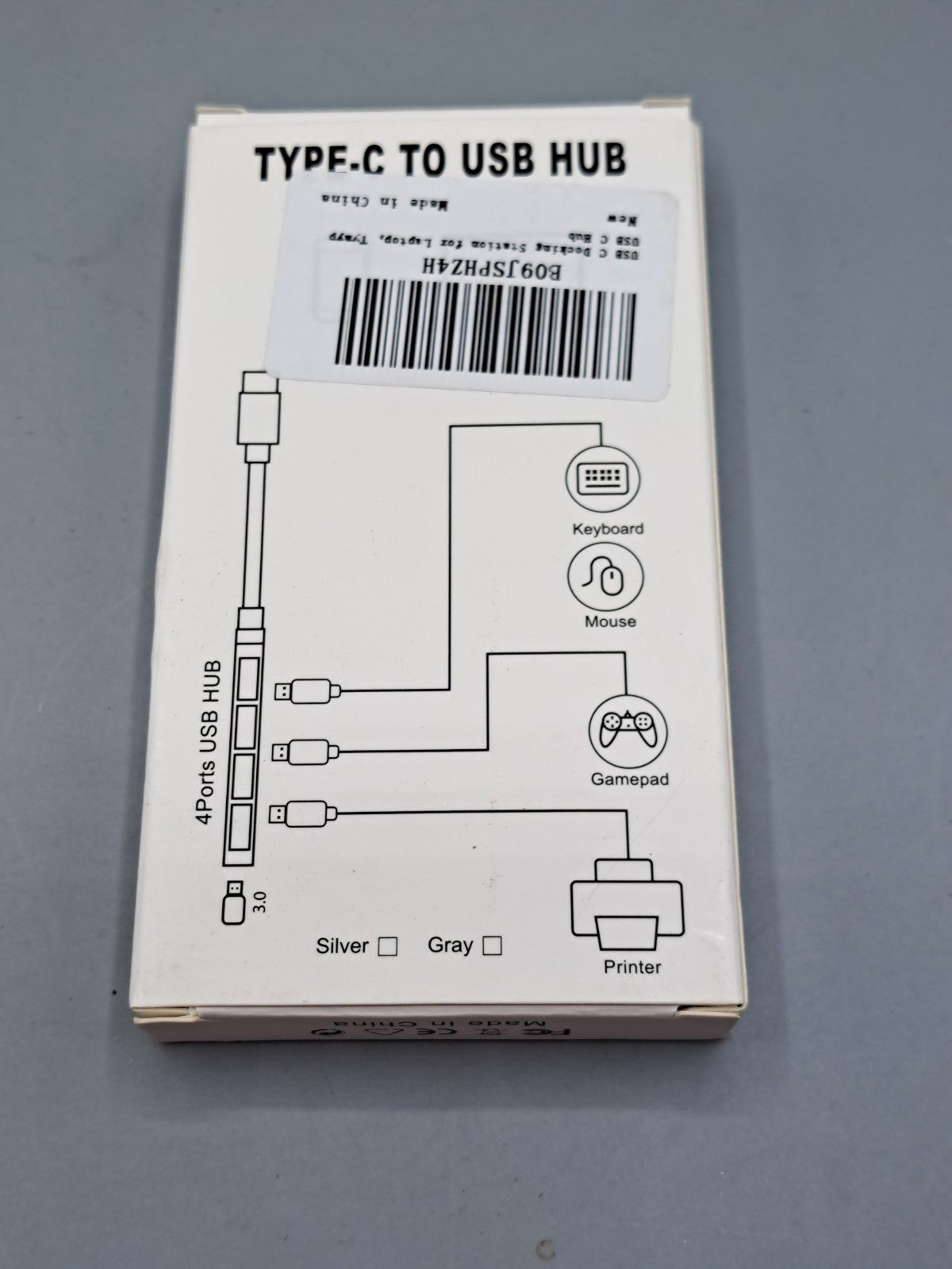 Type-C, Multi-Interface Adapter, 4 Ports Amazon