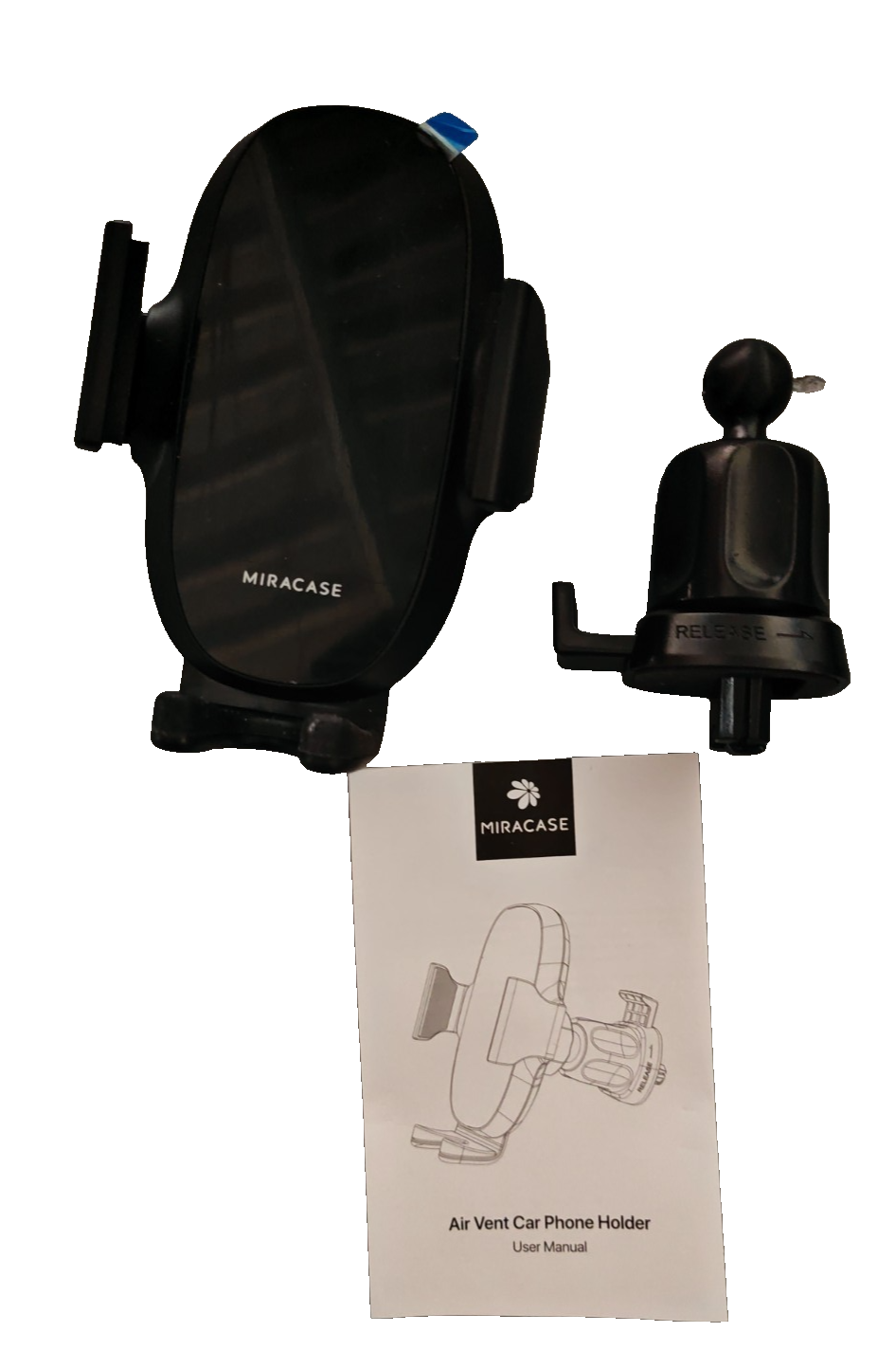 MIRACASE Auto Handyhalterung Lüftung 360° Smartphone Halter KFZ Universal A8