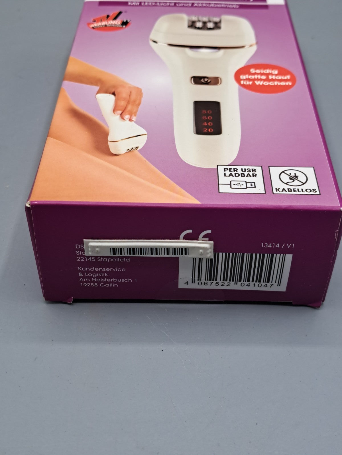 👉 Vitalmaxx Epilierer "Perfect Beauty" Akku Haarentferner Damen