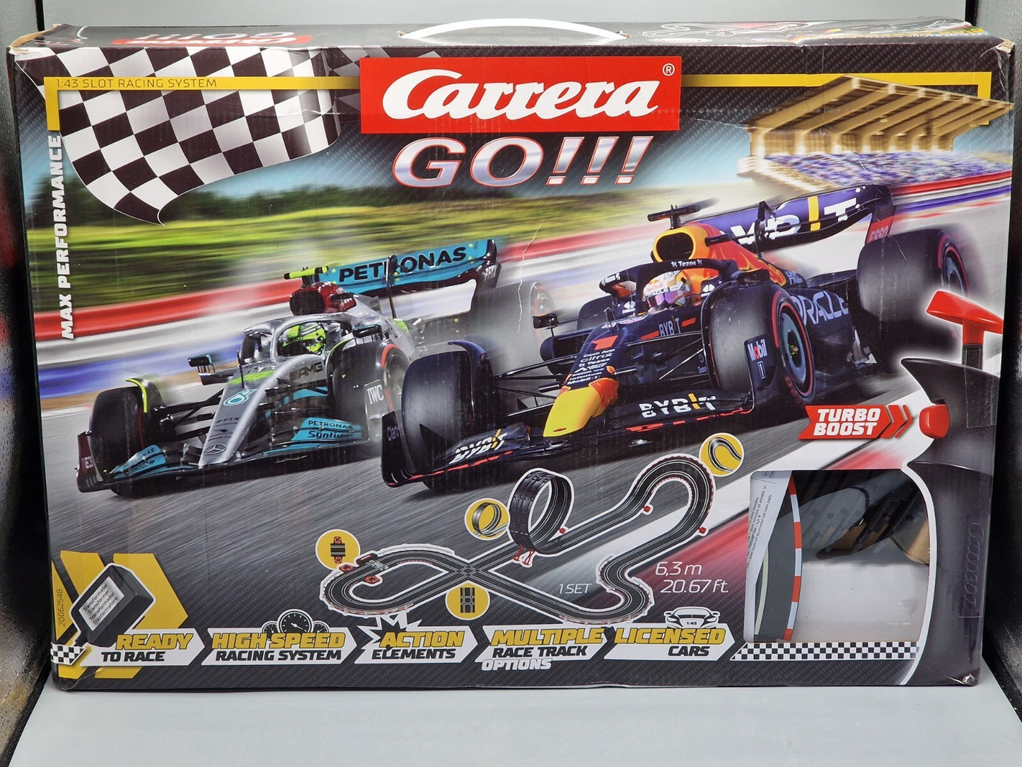 Carrera Go, Max Performance, Rennbahn