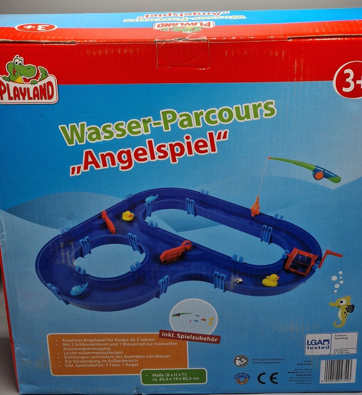 Playland Wasser-Parcours, Angelspiel